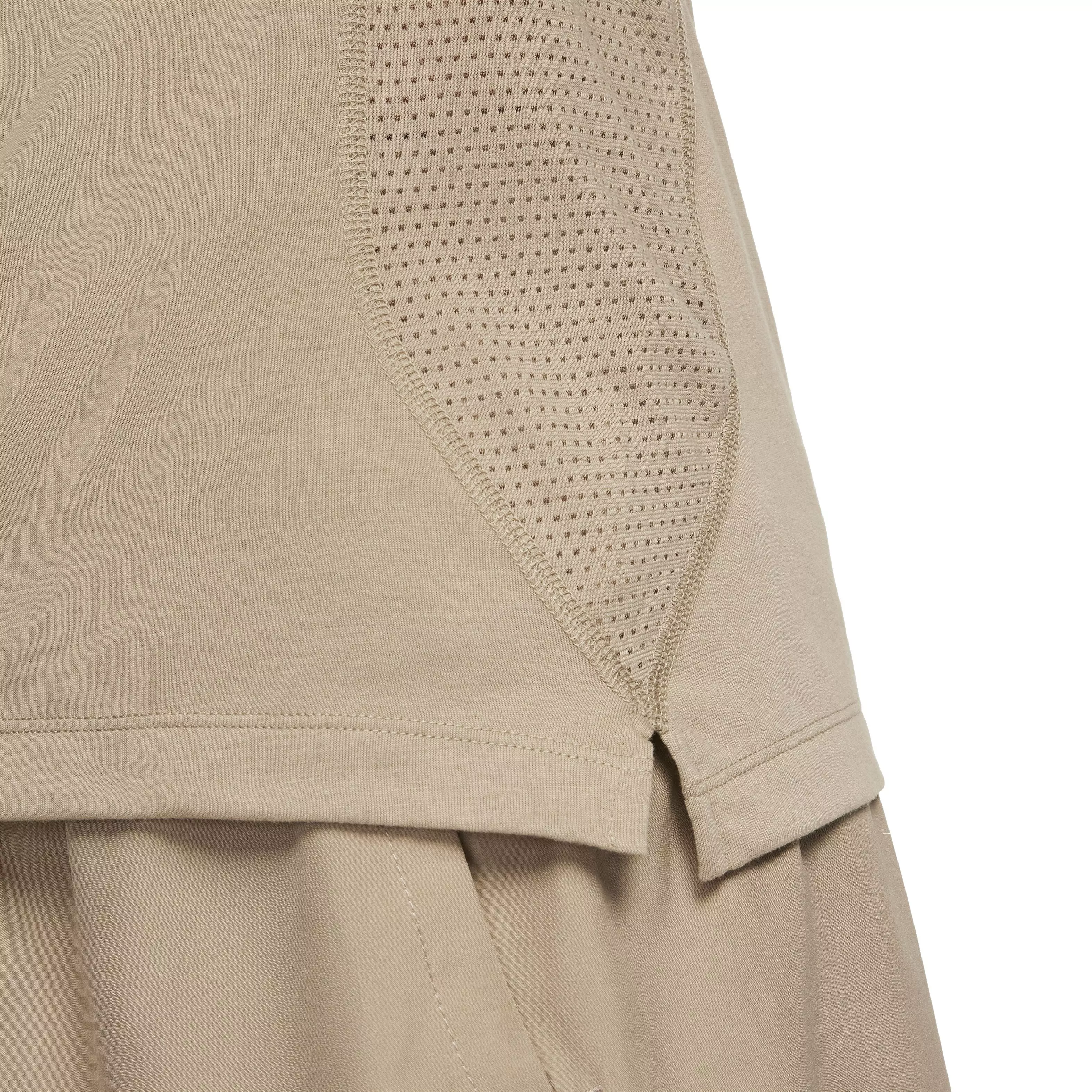 Nike Men's Dri-FIT Flex Rep Short-Sleeve Fitness Top - BROWN