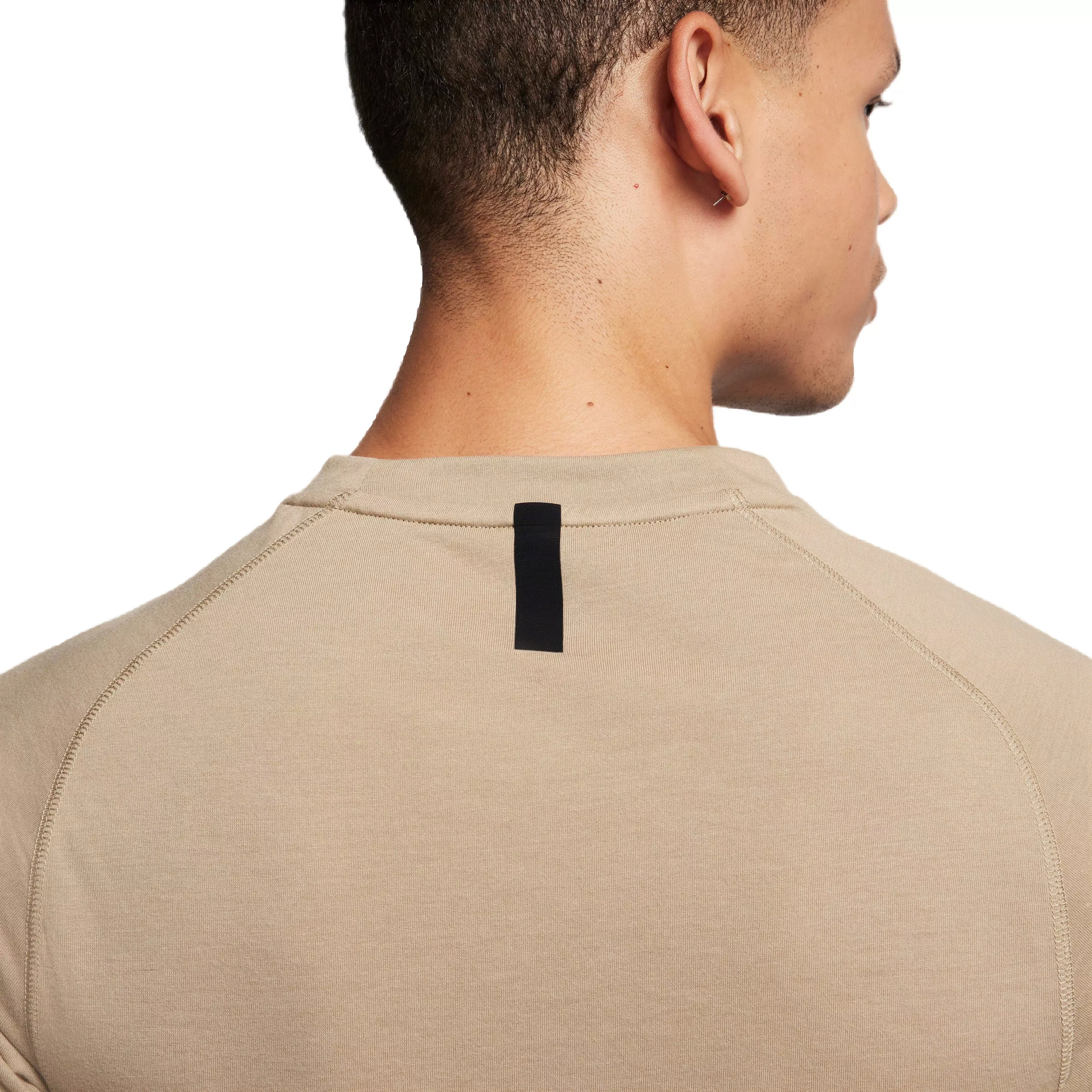 Nike Men's Dri-FIT Flex Rep Short-Sleeve Fitness Top - BROWN