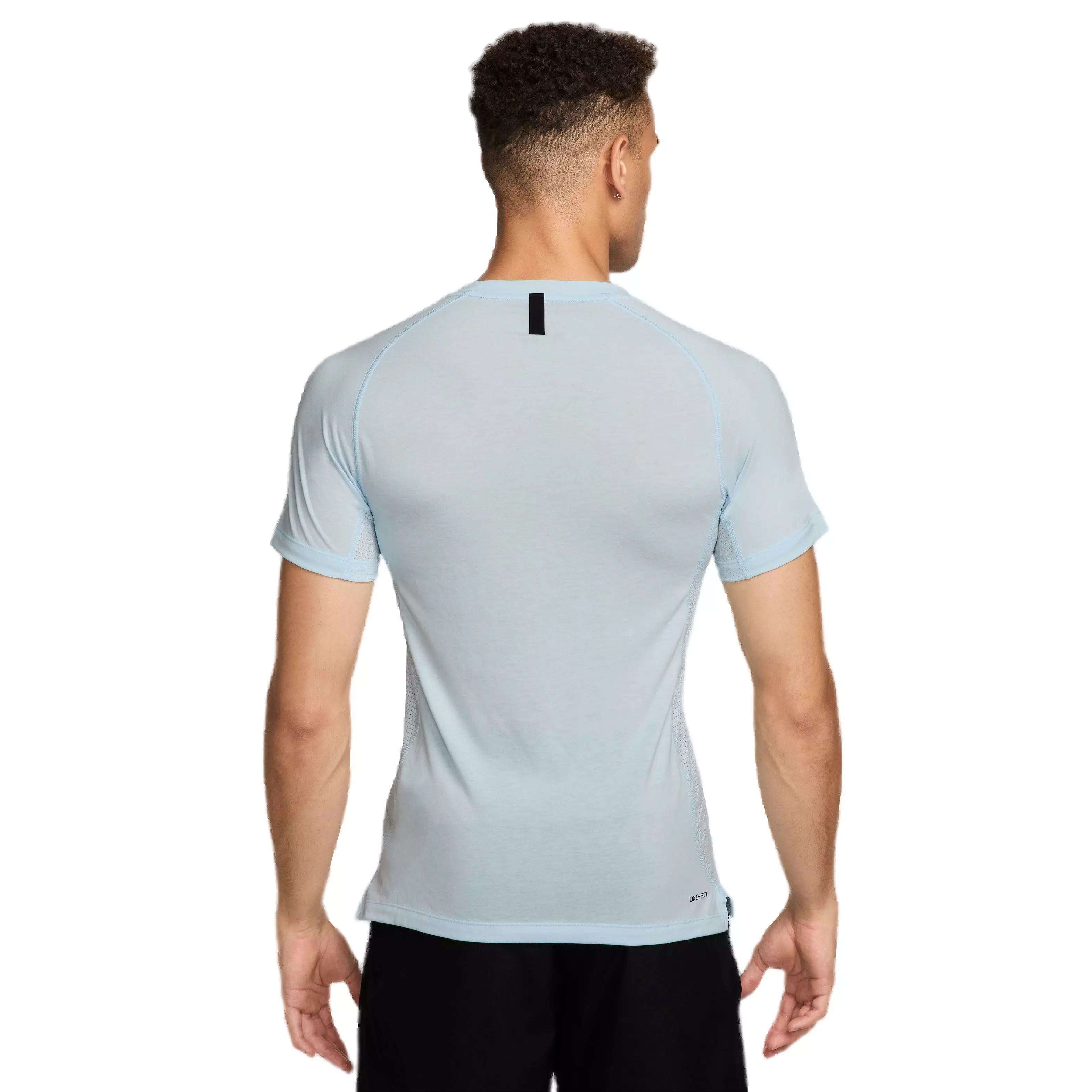 Nike Men's Dri-FIT Flex Rep Short-Sleeve Fitness Top - BLUE
