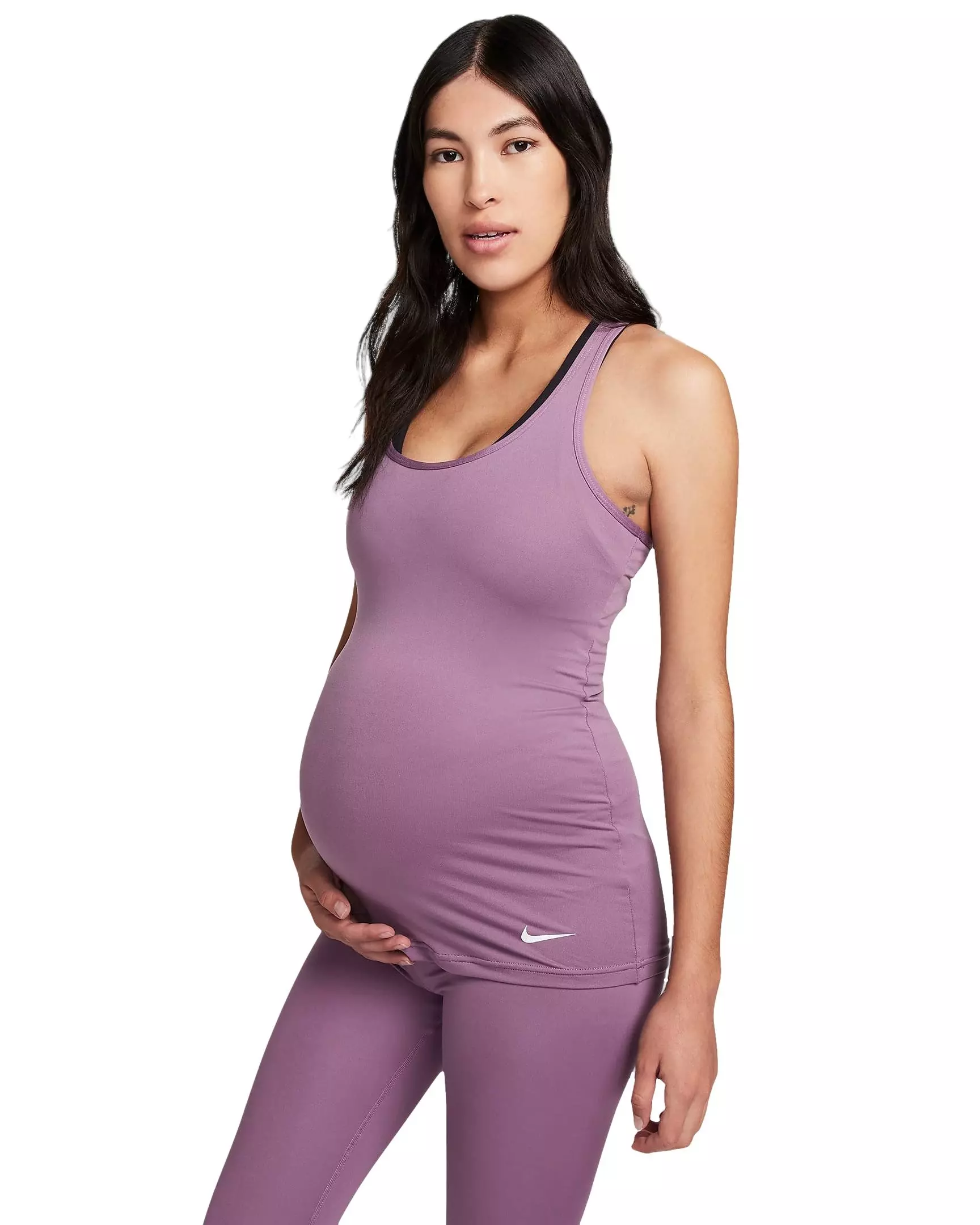Nike Women's Maternity Dri-FIT Tank - VIOLET DUST