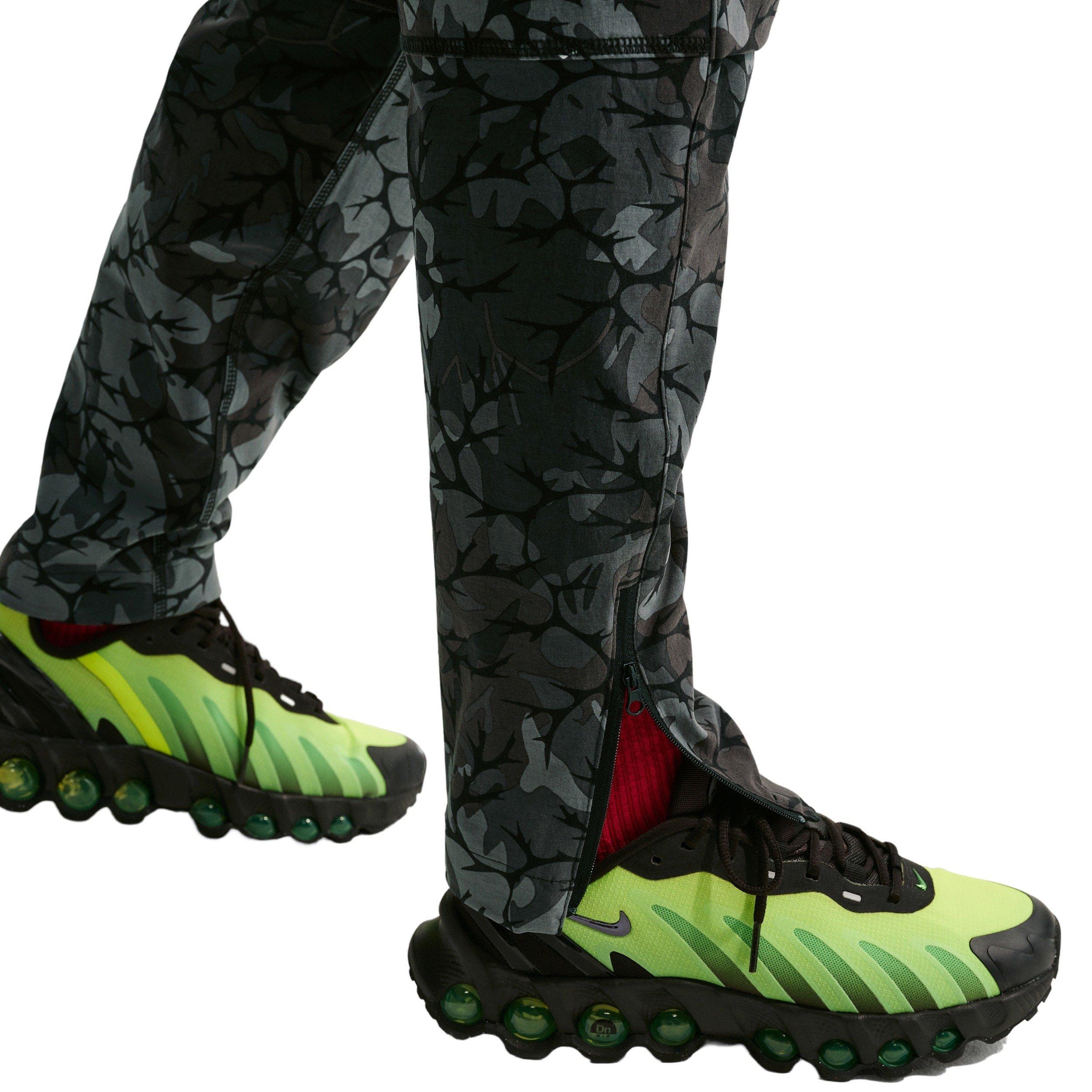 Nike Big Boys' Sportswear Tech Woven AOP Joggers - Black - BLACK Thumbnail View 7