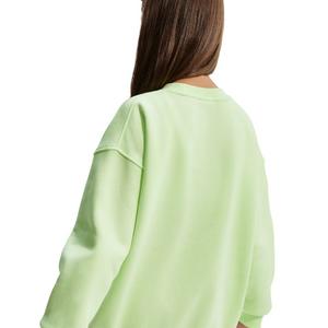 Nike Big Girls' Sportswear Club Fleece Oversized Sweatshirt -Green