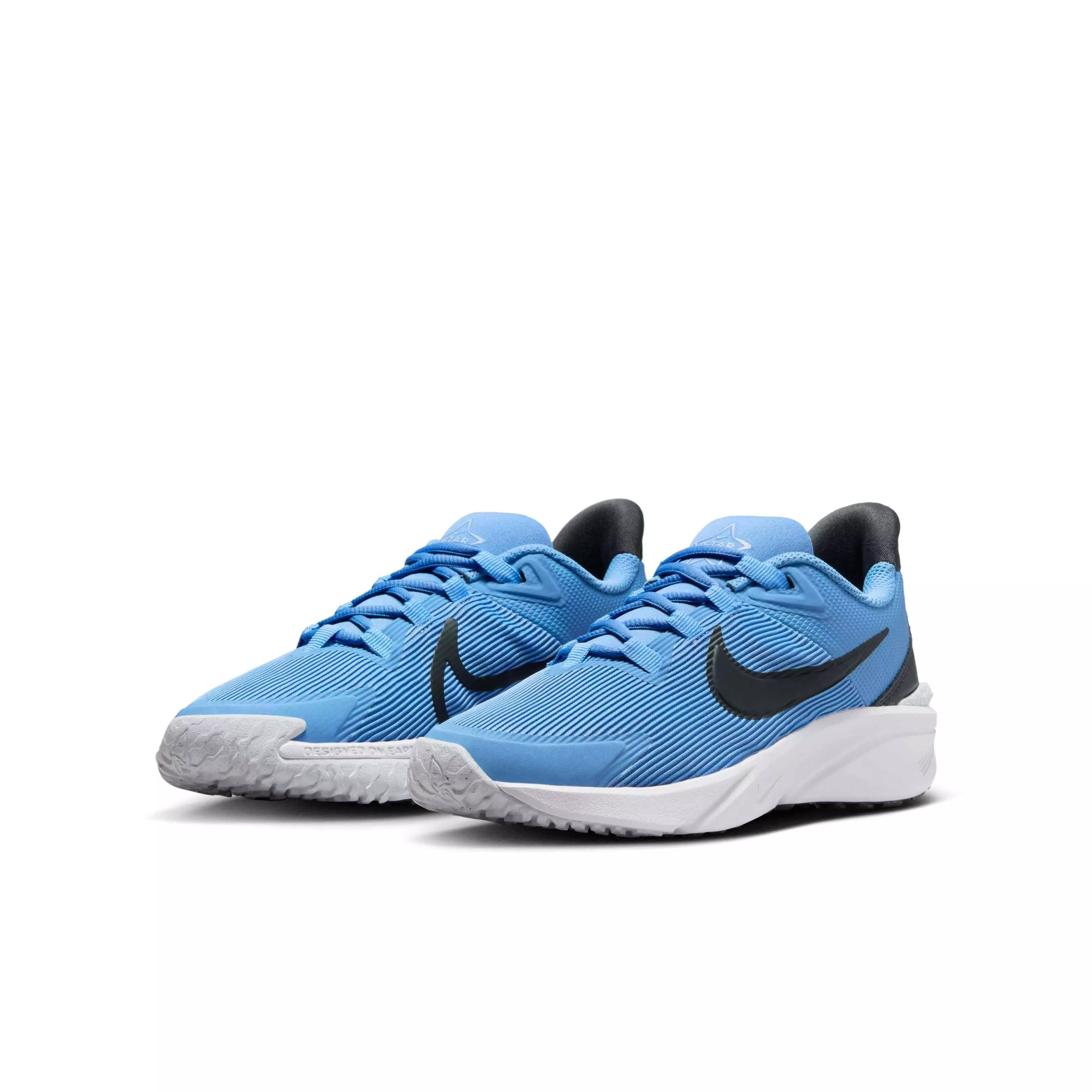 Nike Star Runner 4 "Blue Beyond/Blue Tint/White/Anthracite" Grade School Boys' Running Shoe - BLUE/BLUE/WHITE/ANTHRACITE