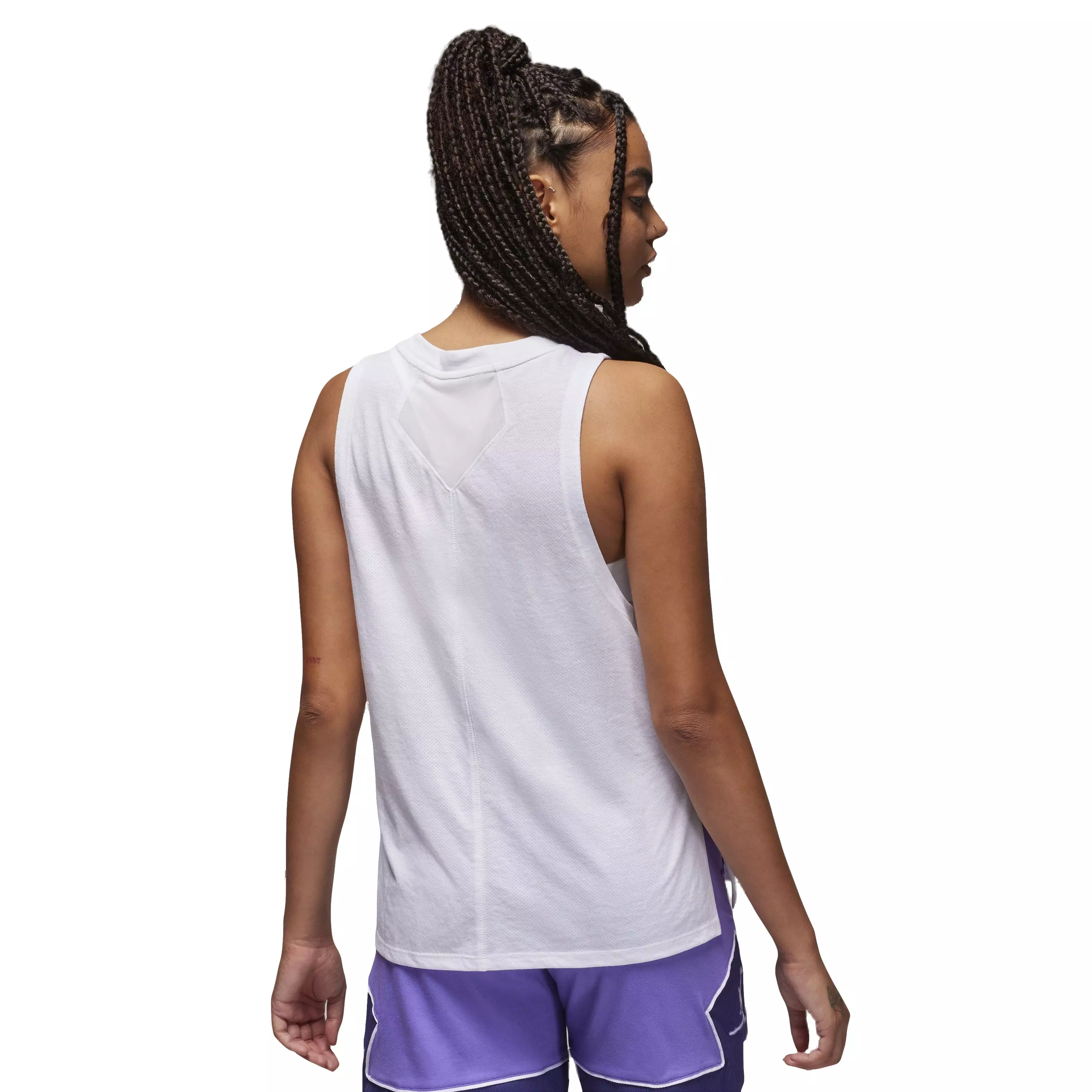 Jordan Women's Sport Diamond Tank Top - WHITE