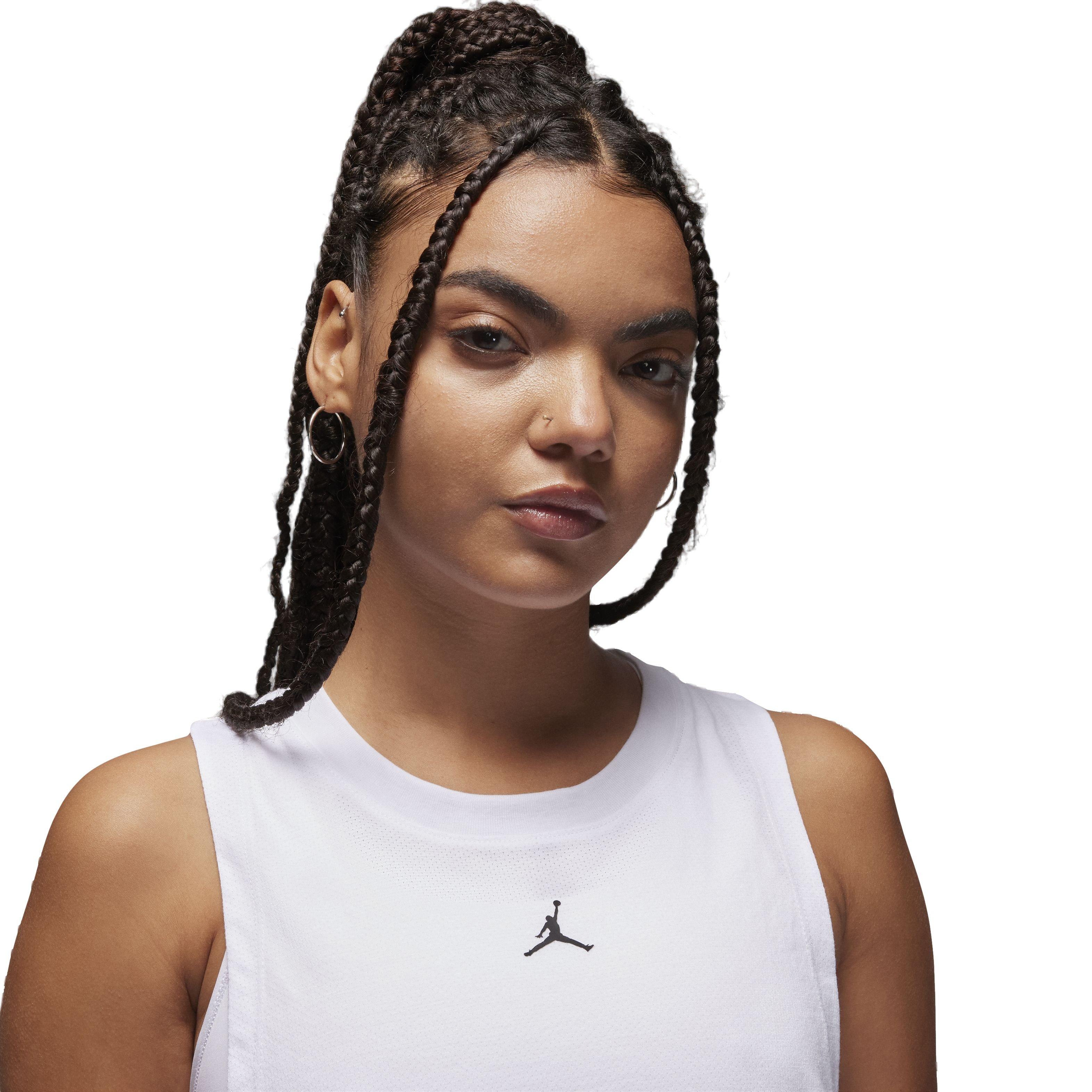 Jordan Women's Sport Diamond Tank Top - WHITE Thumbnail View 3