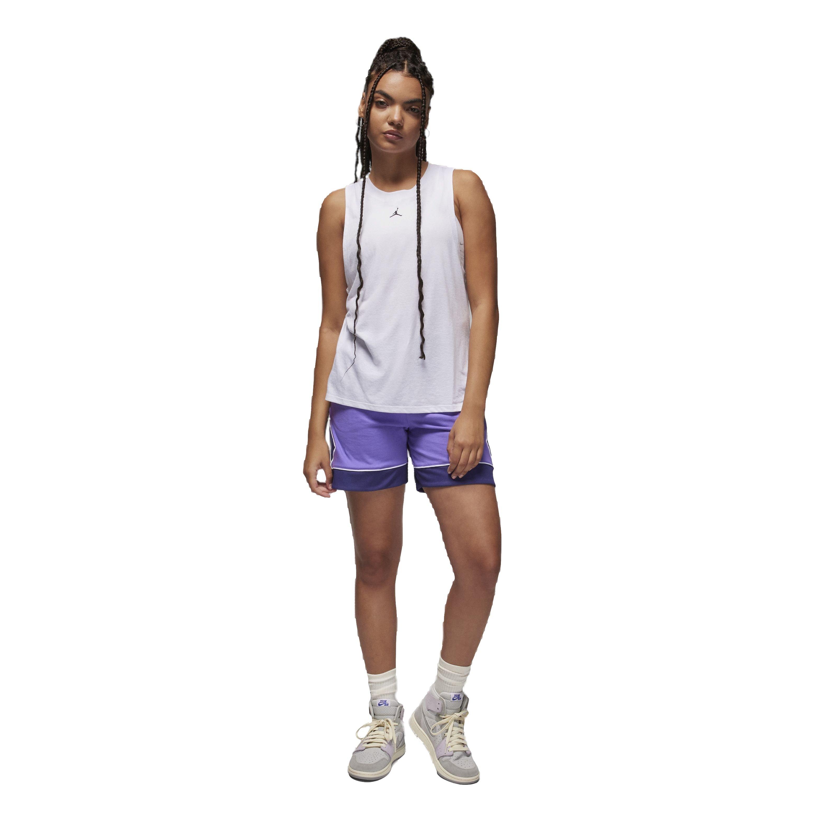 Jordan Women's Sport Diamond Tank Top - WHITE Thumbnail View 6