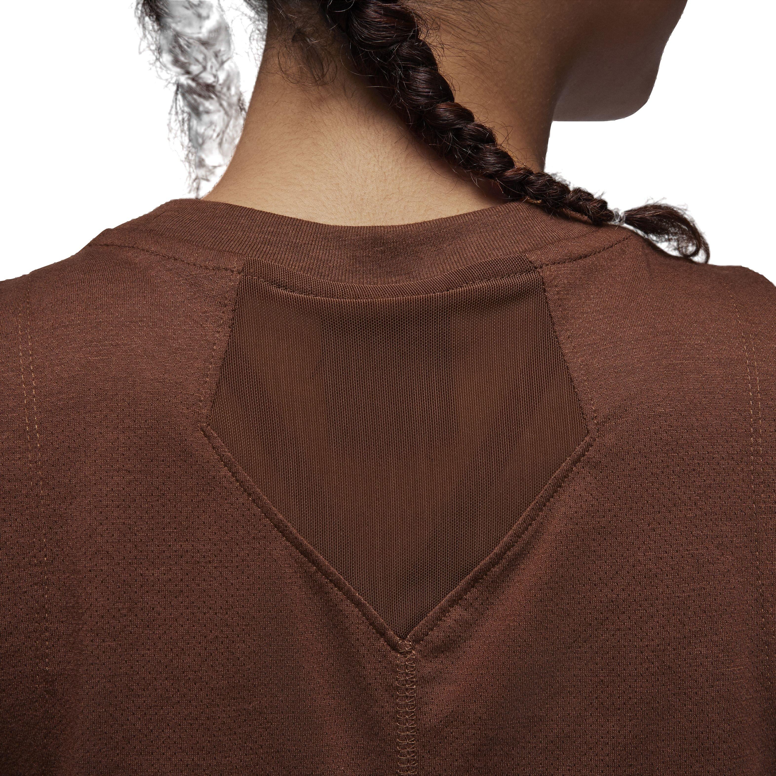 Jordan Women's Sport Diamond Tank Top - BROWN Thumbnail View 5