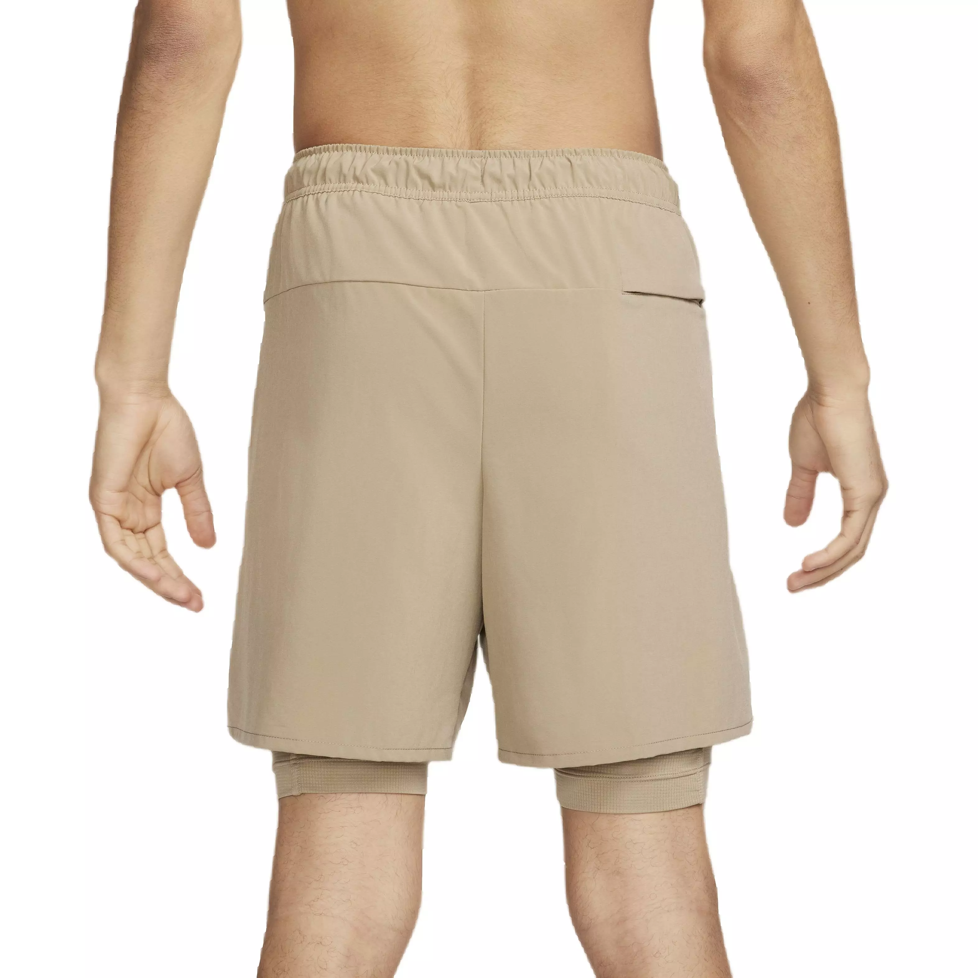 Nike Men's Unlimited Dri-FIT 7" 2-in-1 Versatile Shorts - BROWN