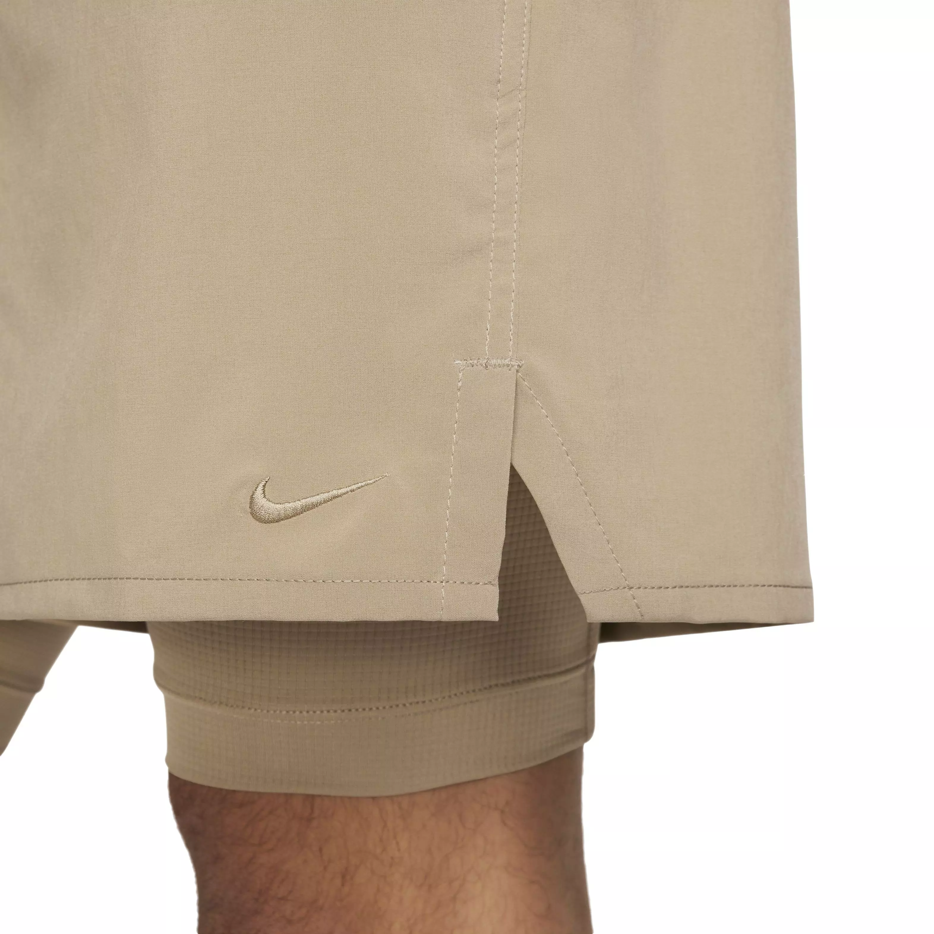Nike Men's Unlimited Dri-FIT 7" 2-in-1 Versatile Shorts - BROWN