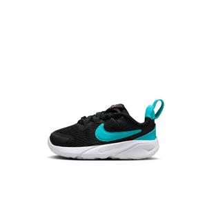 Nike Star Runner 4 "Black/Bright Crimson/White/Dusty Cactus" Infant Boys' Running Shoe