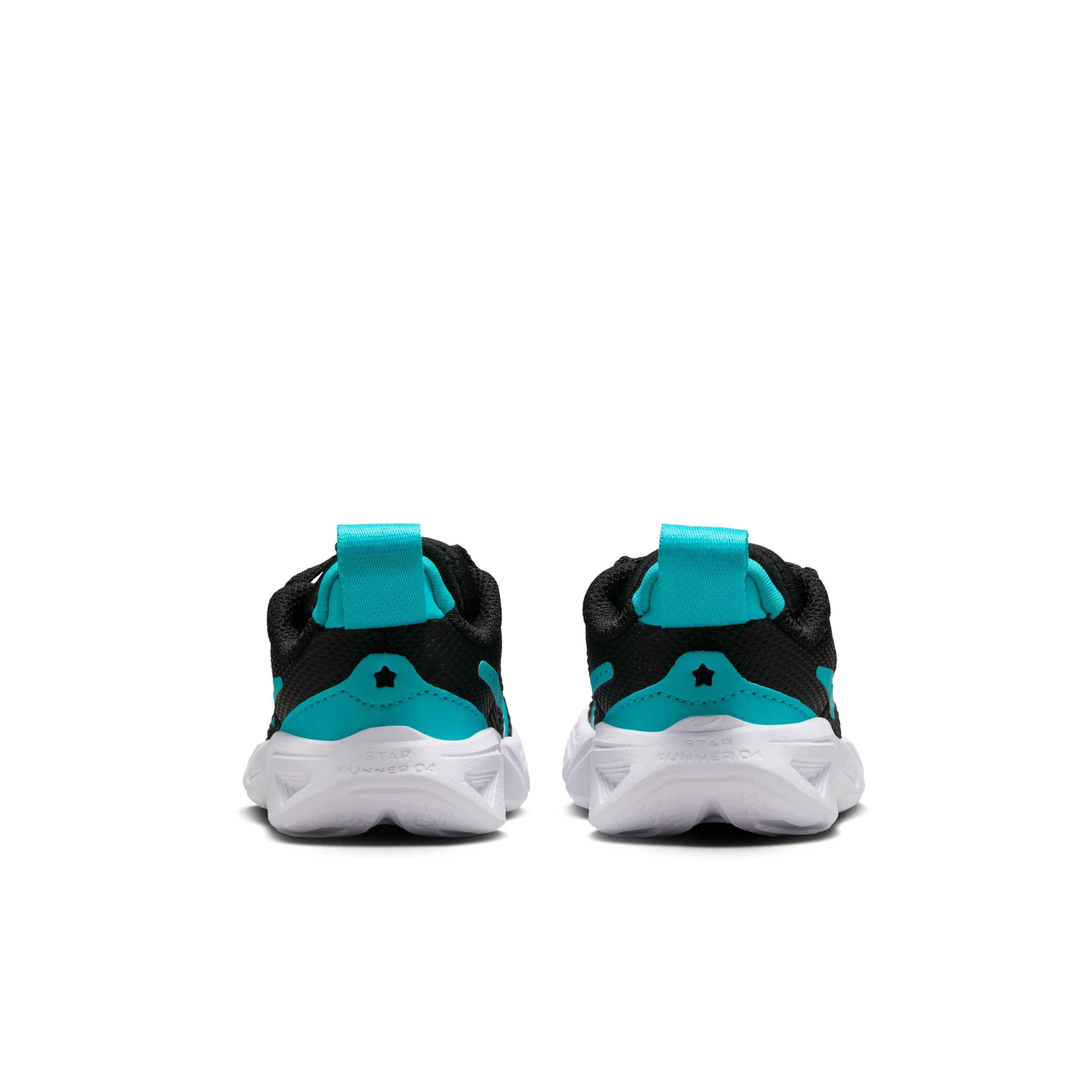 Nike Star Runner 4 Infant Boys' "Black/Bright Crimson/White/Dusty Cactus" Running Shoe