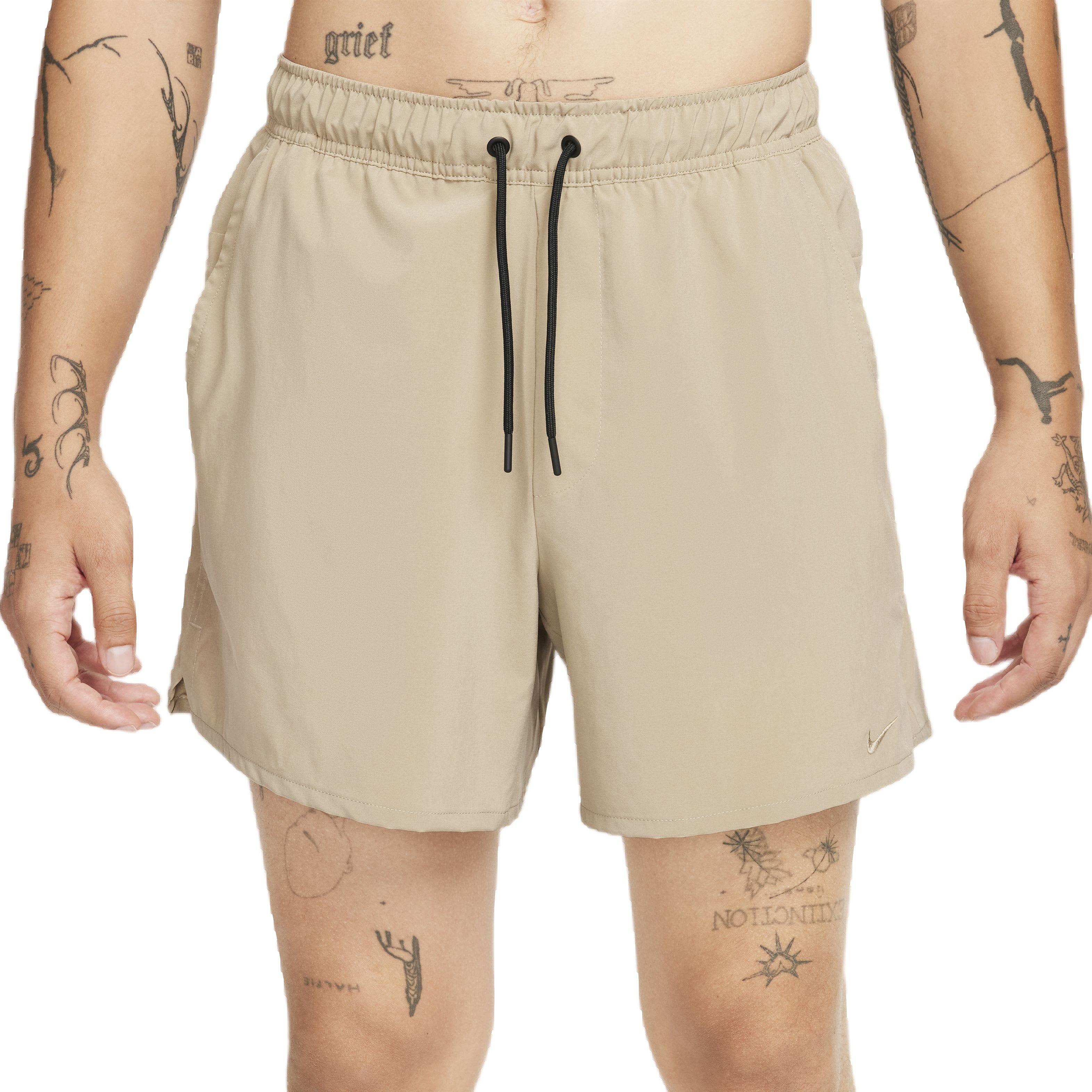 Nike Men's Unlimited Dri-FIT 5" Unlined Versatile Shorts - BROWN Thumbnail View 1