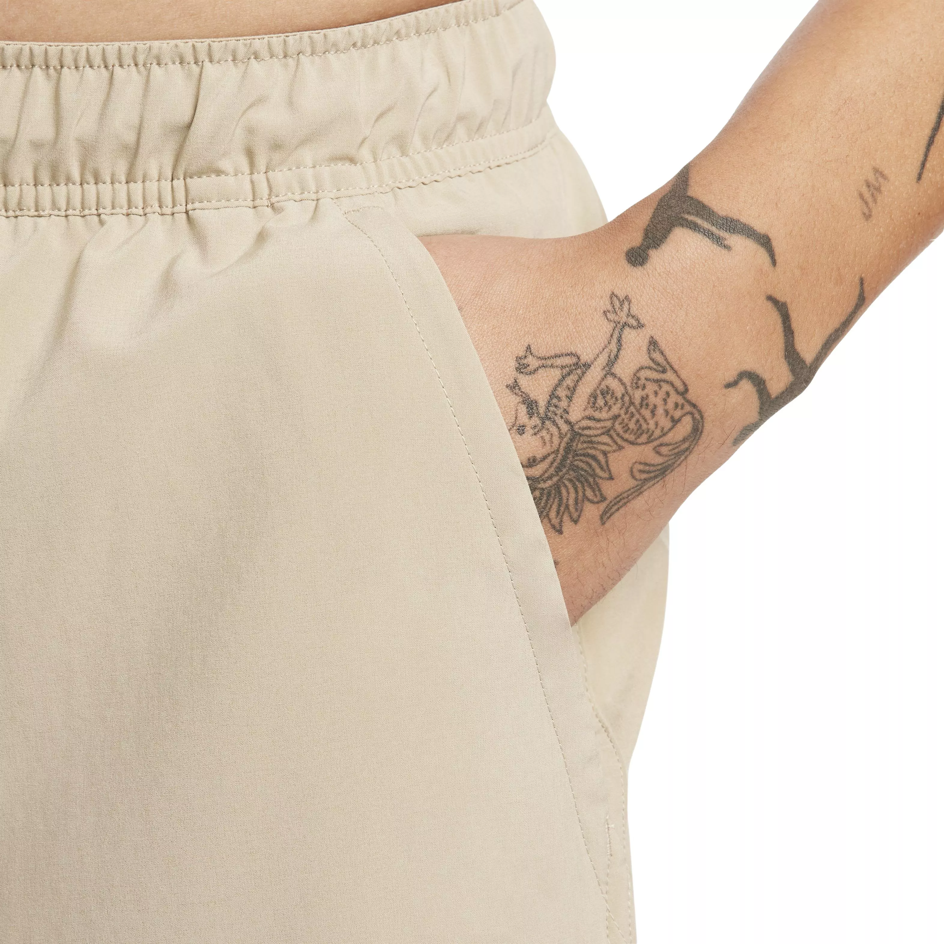 Nike Men's Unlimited Dri-FIT 5" Unlined Versatile Shorts - Sand - BROWN