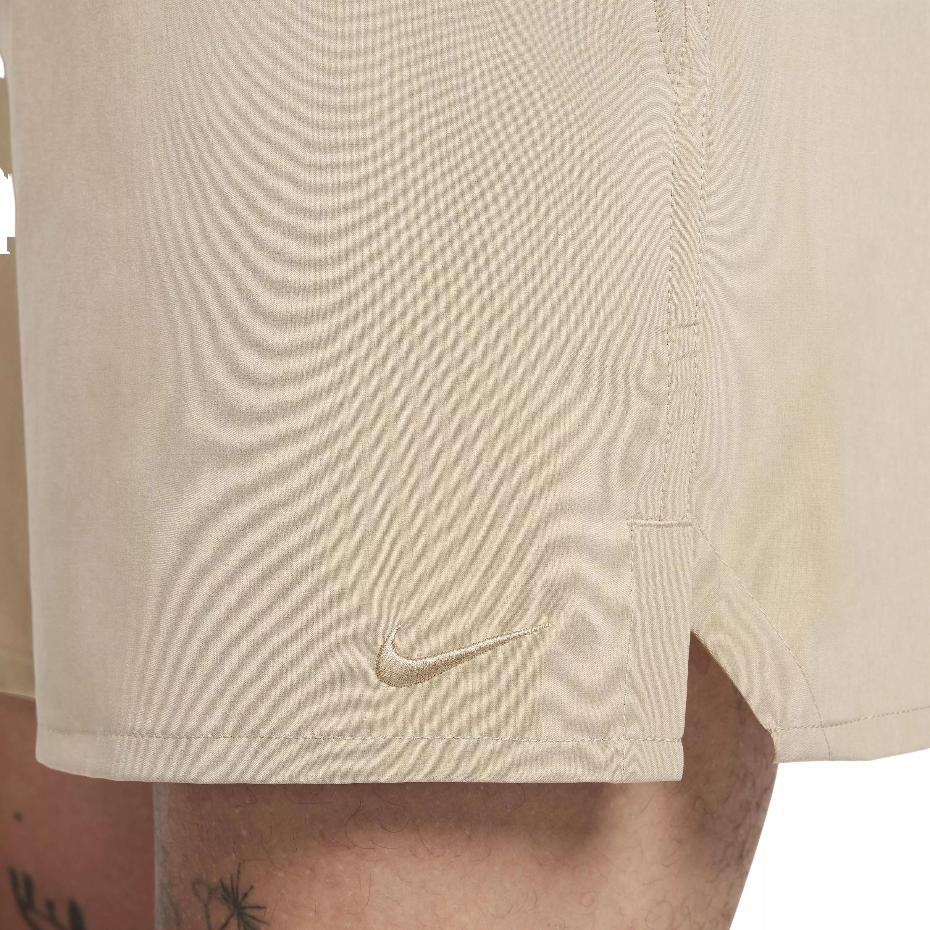 Nike Men's Unlimited Dri-FIT 5" Unlined Versatile Shorts - Sand - BROWN