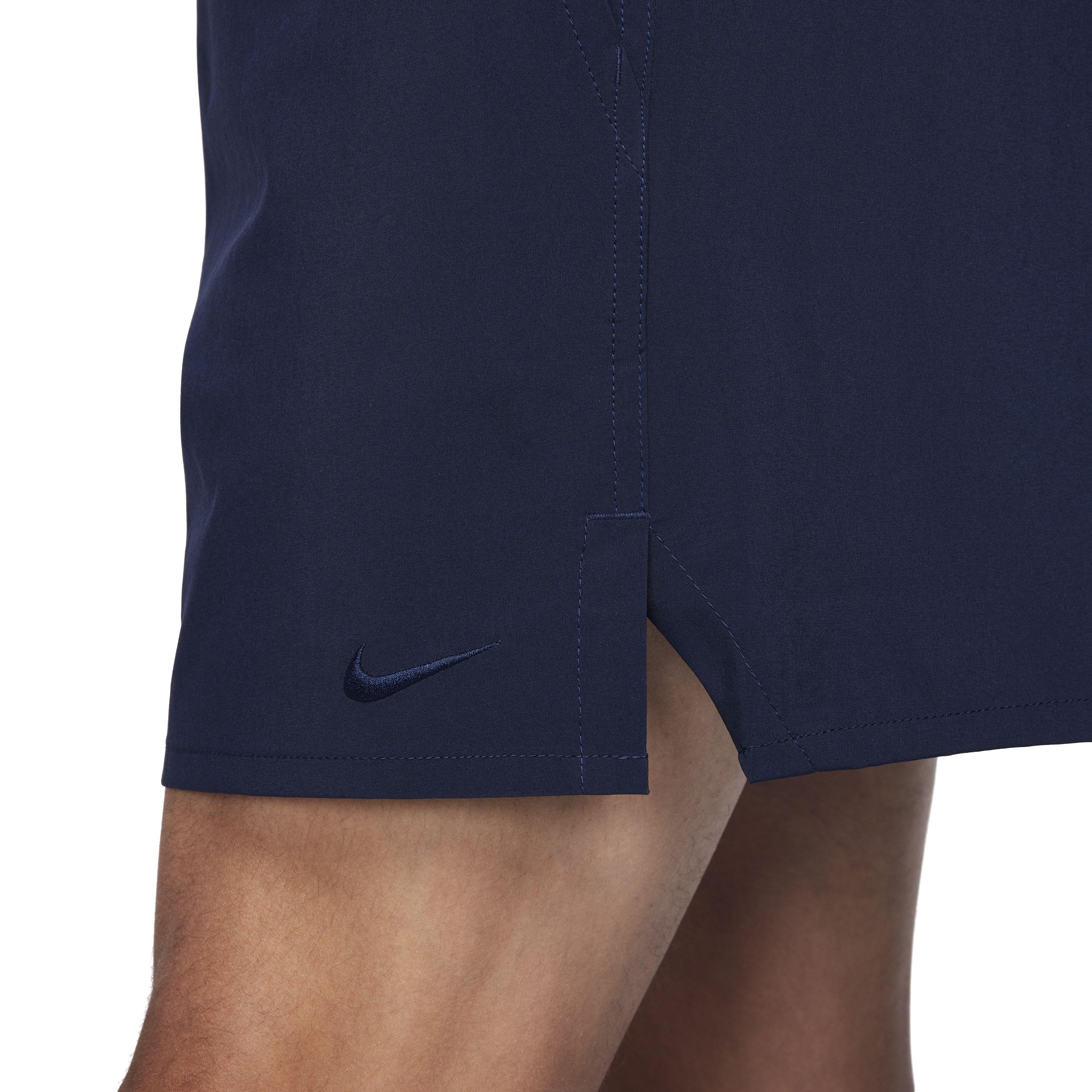 Nike Men's Unlimited Dri-FIT 5" Unlined Versatile Shorts - Sand - BLUE Thumbnail View 6