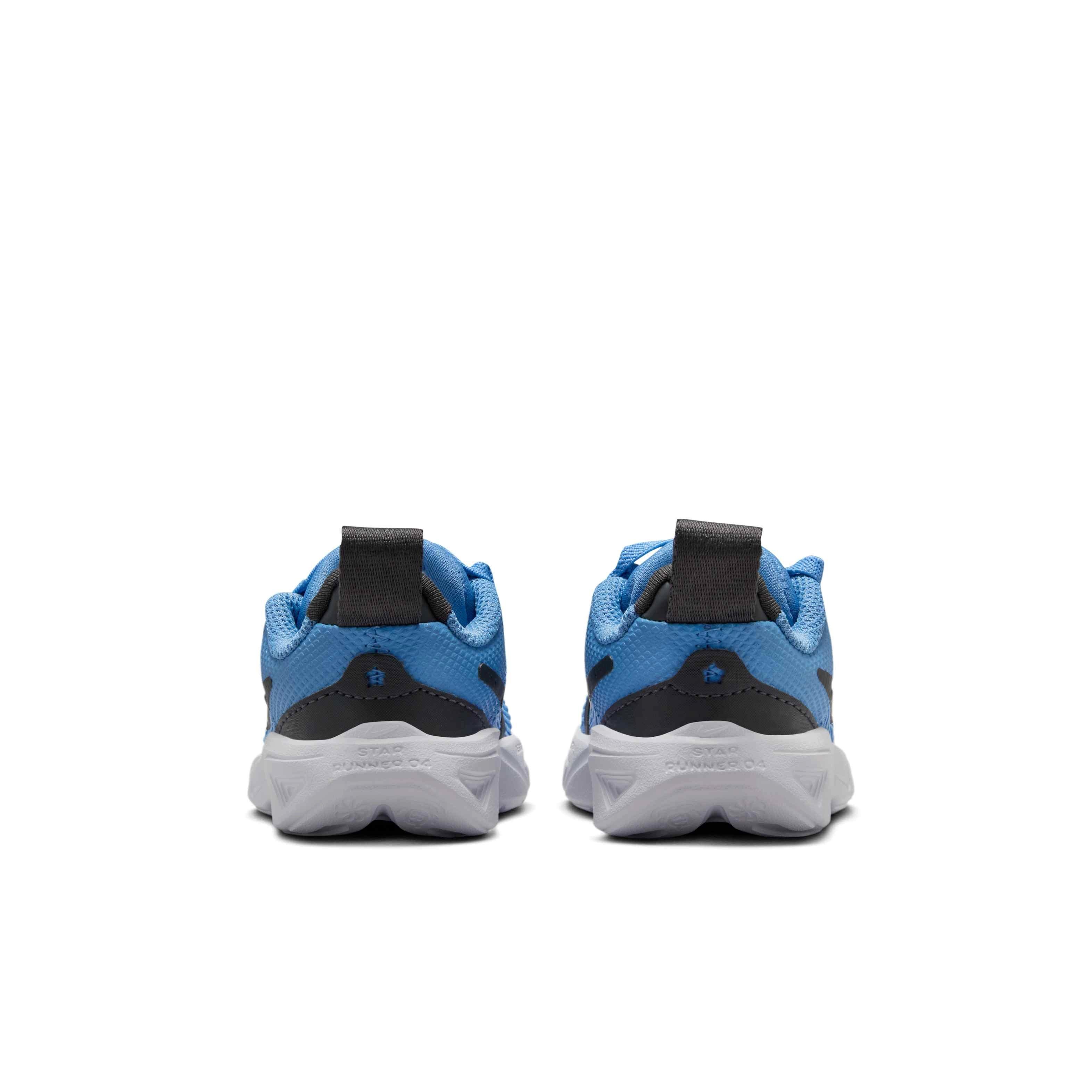 Nike Star Runner 4 Infant Boys' Running "Blue Beyond/Blue Tint/White/Anthracite" Shoe