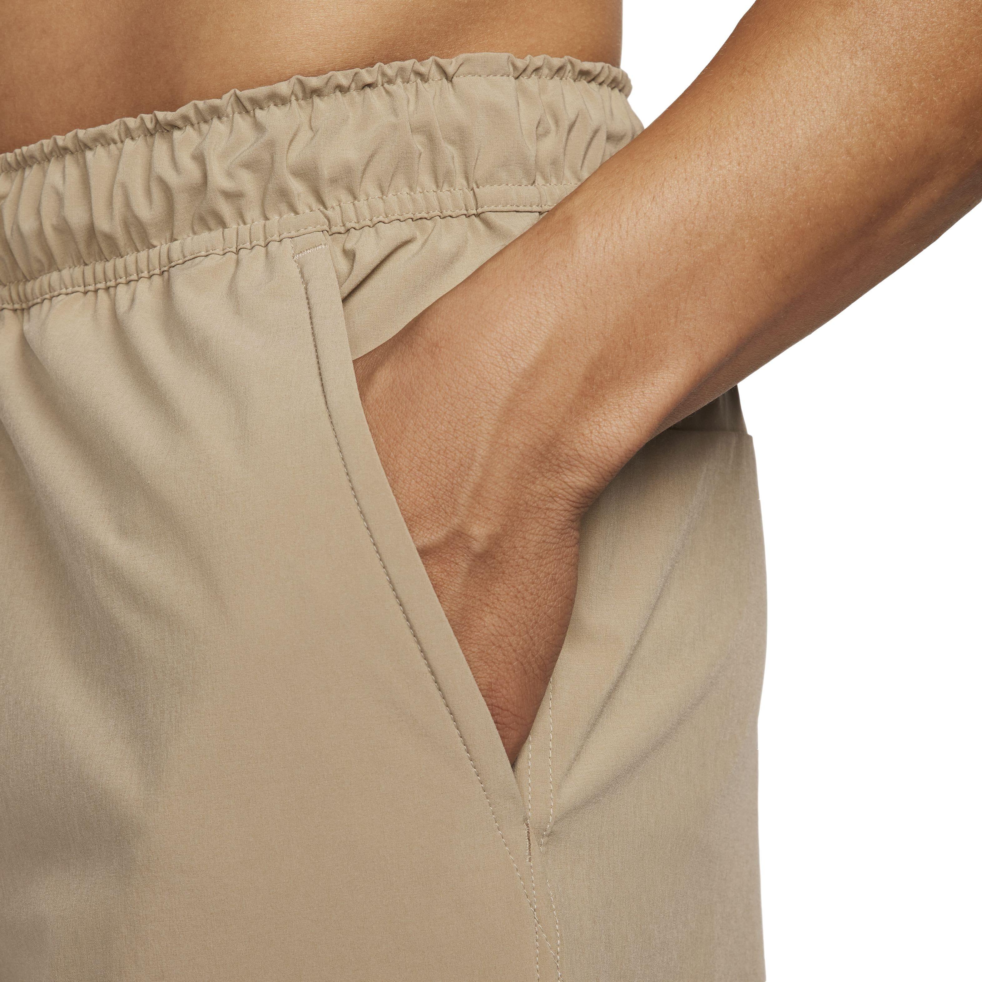 Nike Men's Unlimited Dri-FIT 7" Unlined Versatile Shorts - BROWN Thumbnail View 4