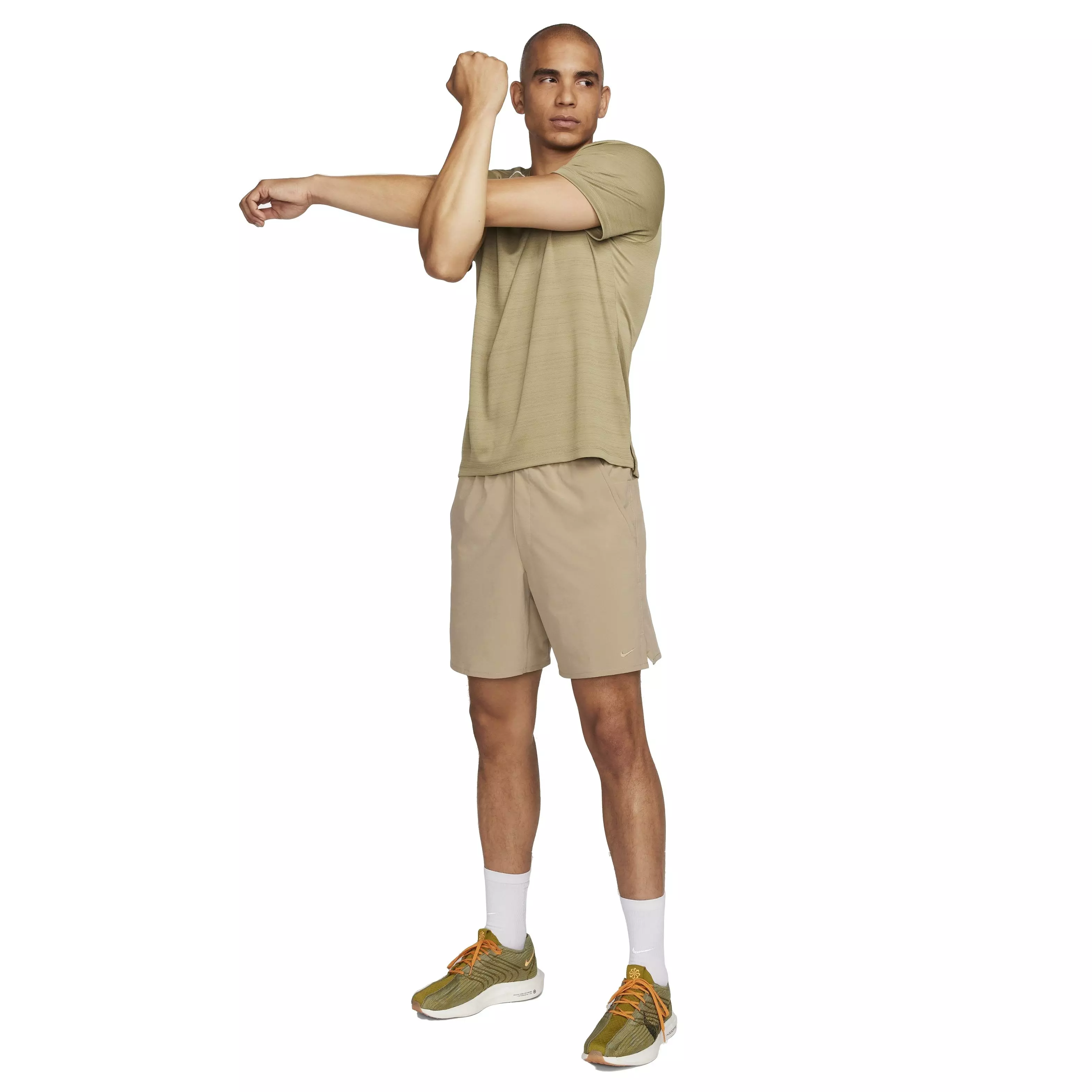 Nike Men's Unlimited Dri-FIT 7" Unlined Versatile Shorts - BROWN