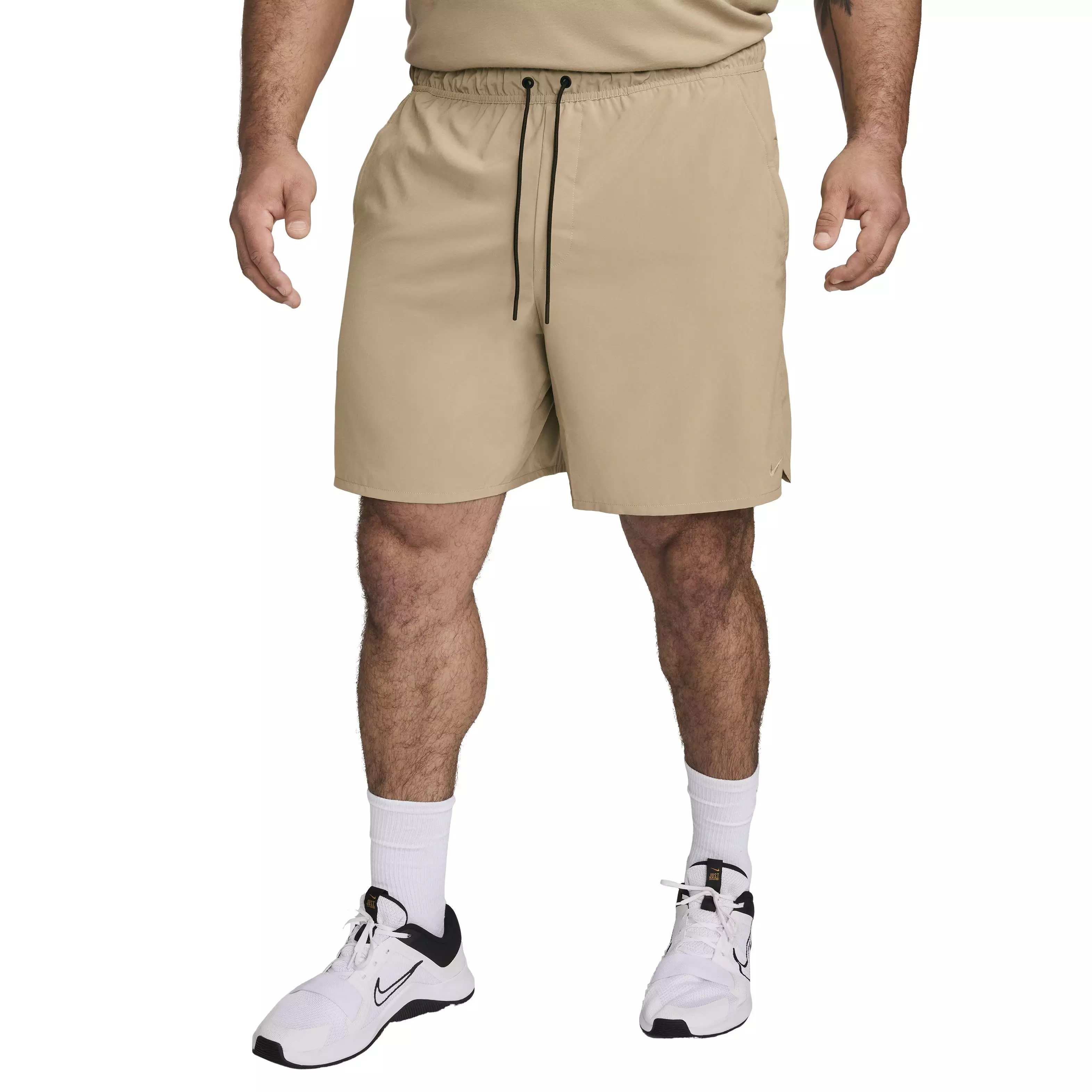 Nike Men's Unlimited Dri-FIT 7" Unlined Versatile Shorts - Sand - BROWN