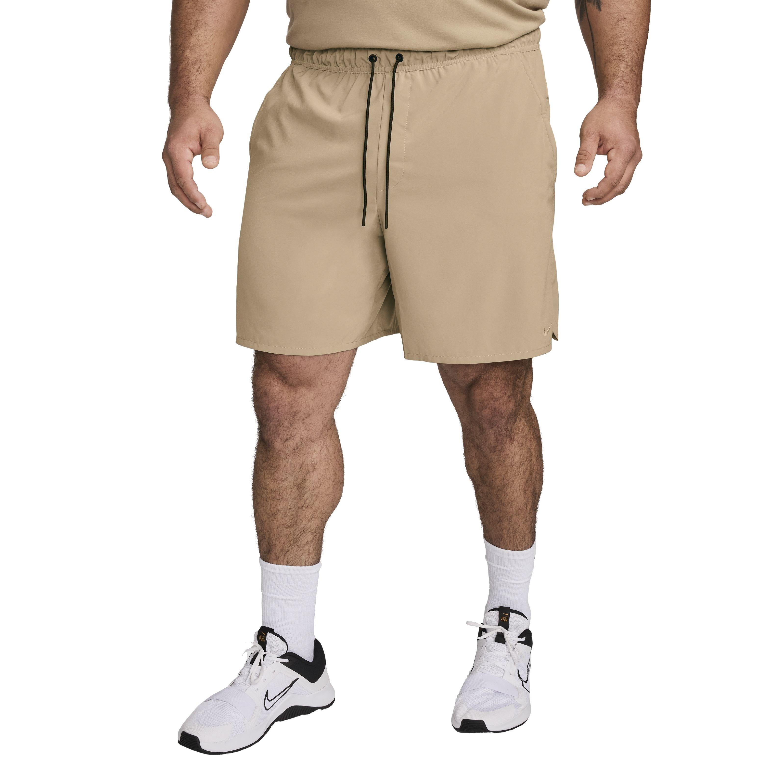 Nike Men's Unlimited Dri-FIT 7" Unlined Versatile Shorts - BROWN Thumbnail View 8