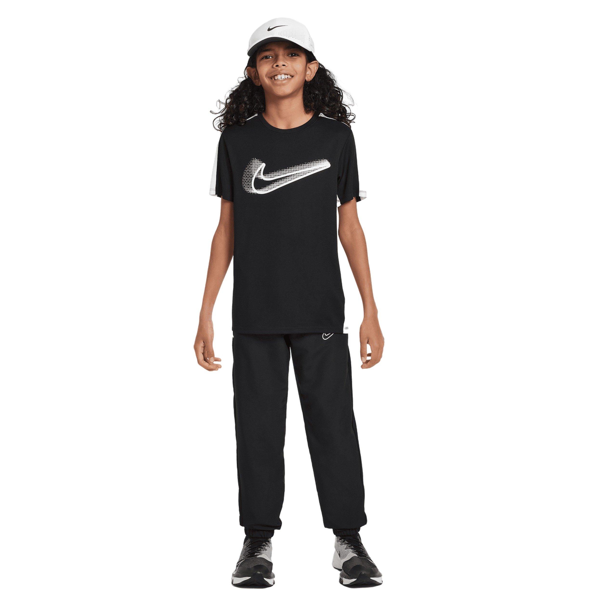 Nike Big Kids' Academy Dri-FIT Soccer Track Pants - Black - BLACK Thumbnail View 8