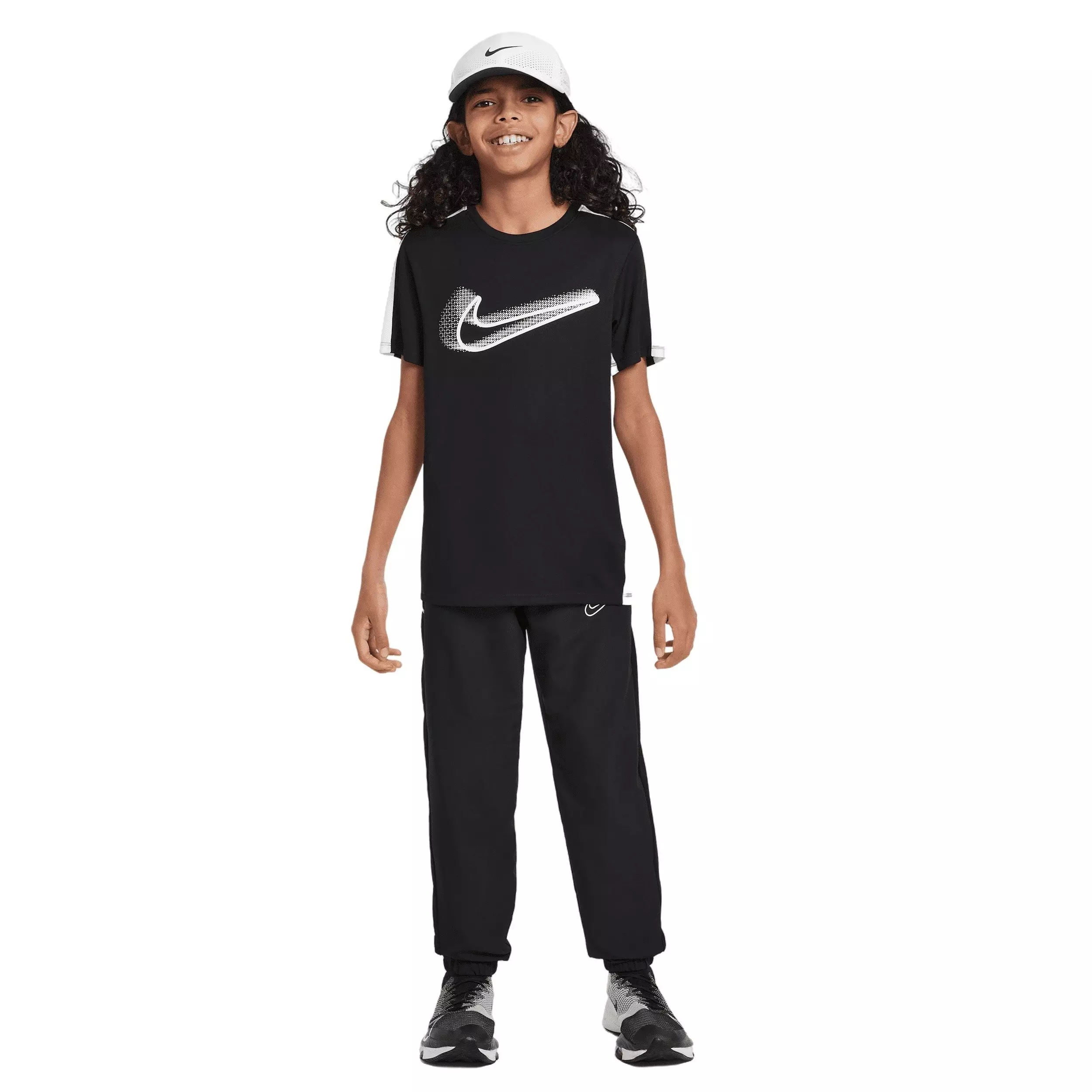 Nike Big Kids' Academy Dri-FIT Soccer Track Pants - Black - BLACK