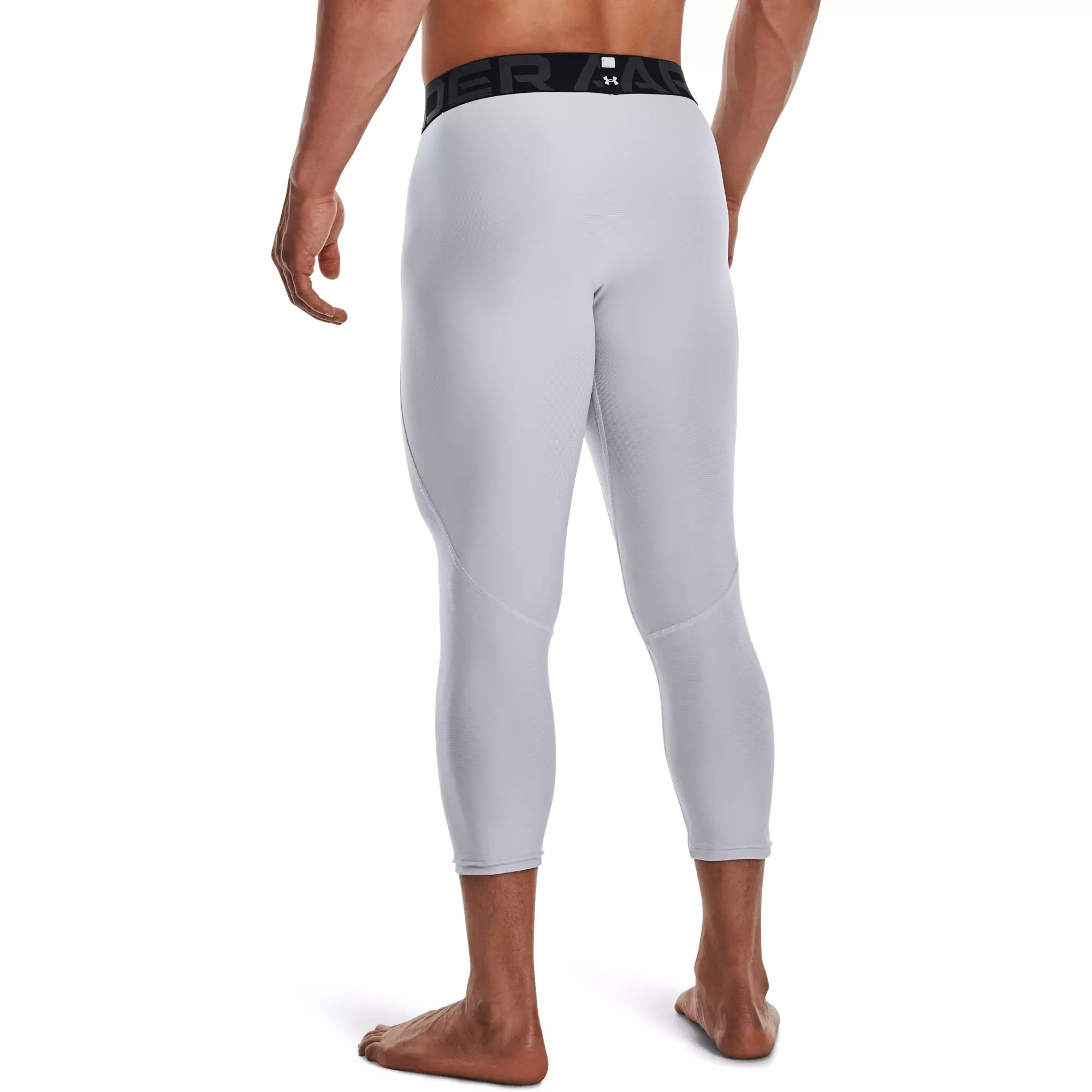 Under Armour Men's HeatGear Armour Legging - GREY/BLACK