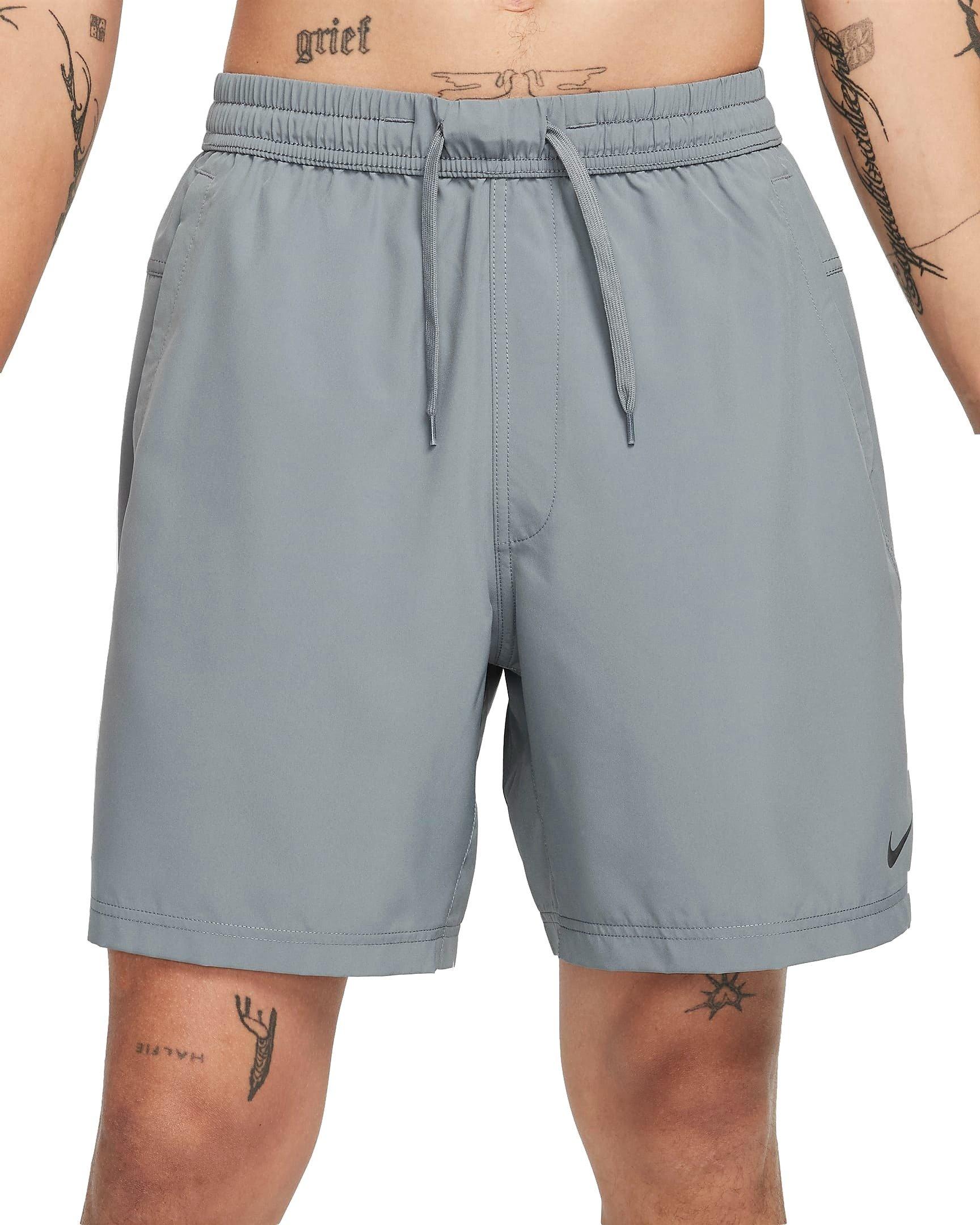Nike Men's Dri-FIT Form 7" Unlined Versatile Shorts - GREY Thumbnail View 1