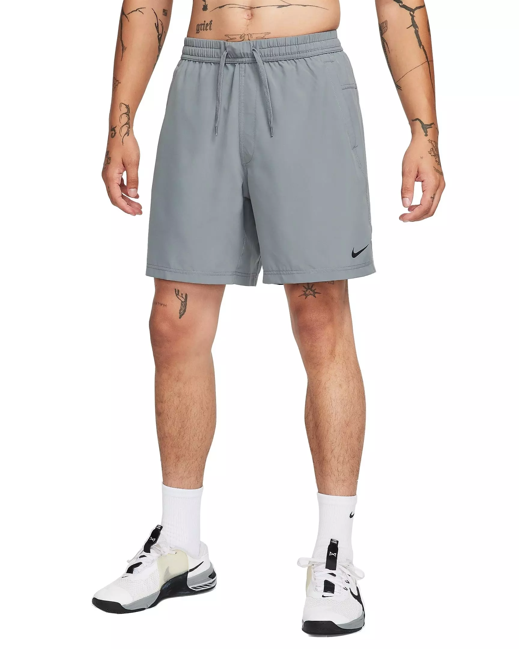 Nike Men's Dri-FIT Form 7" Unlined Versatile Shorts - GREY