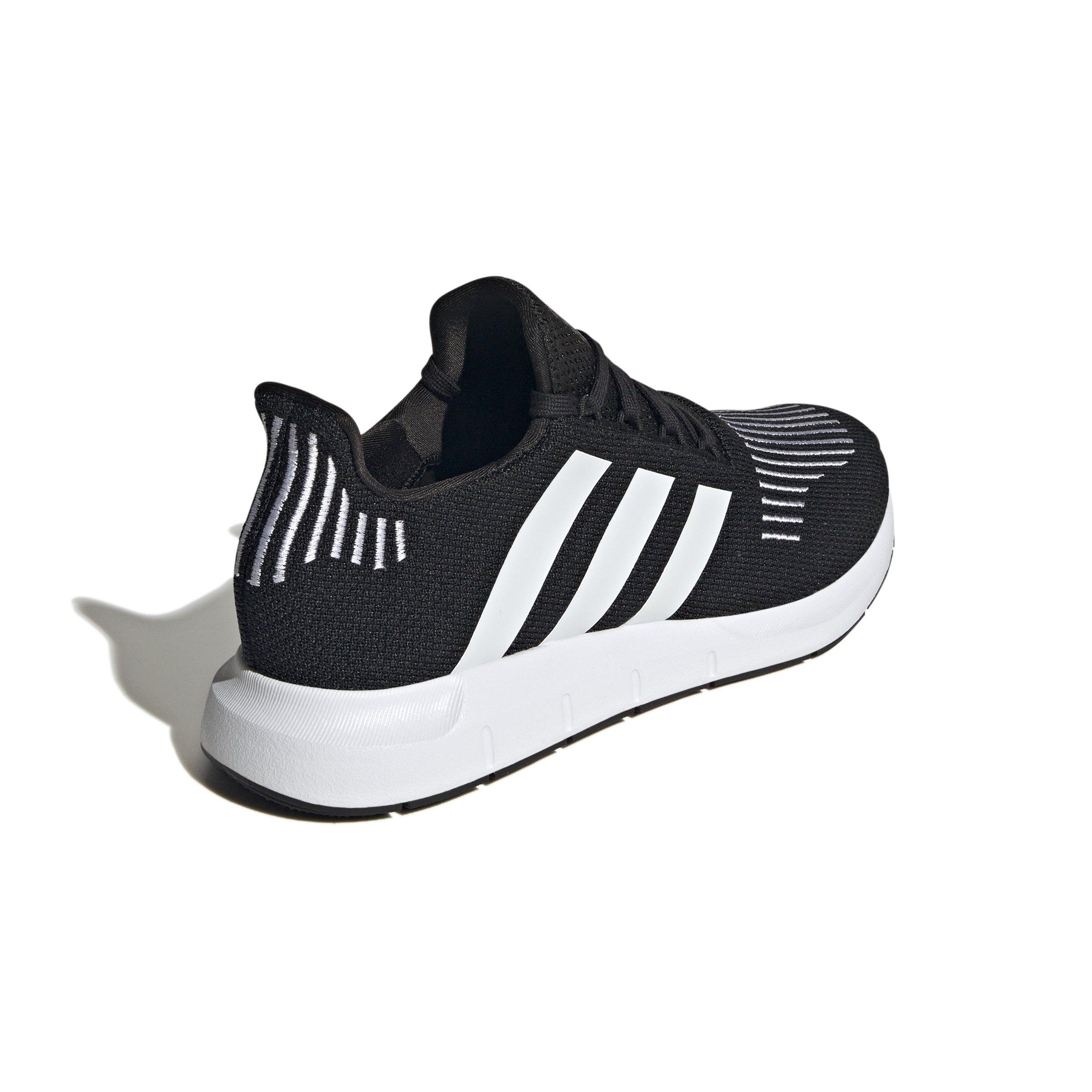 Adidas swift run core black cheap and future white