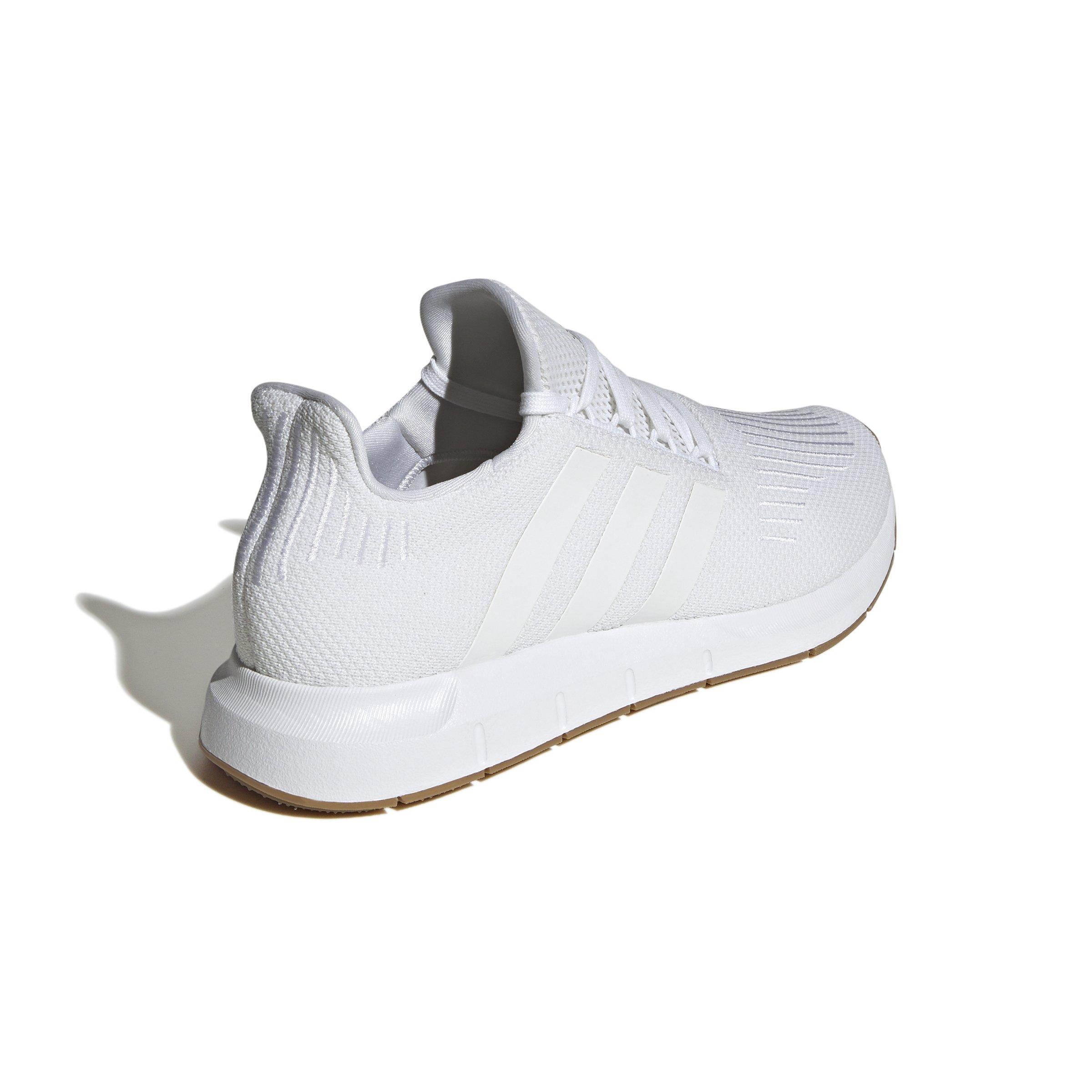 Adidas swift run on sale athletic shoe white