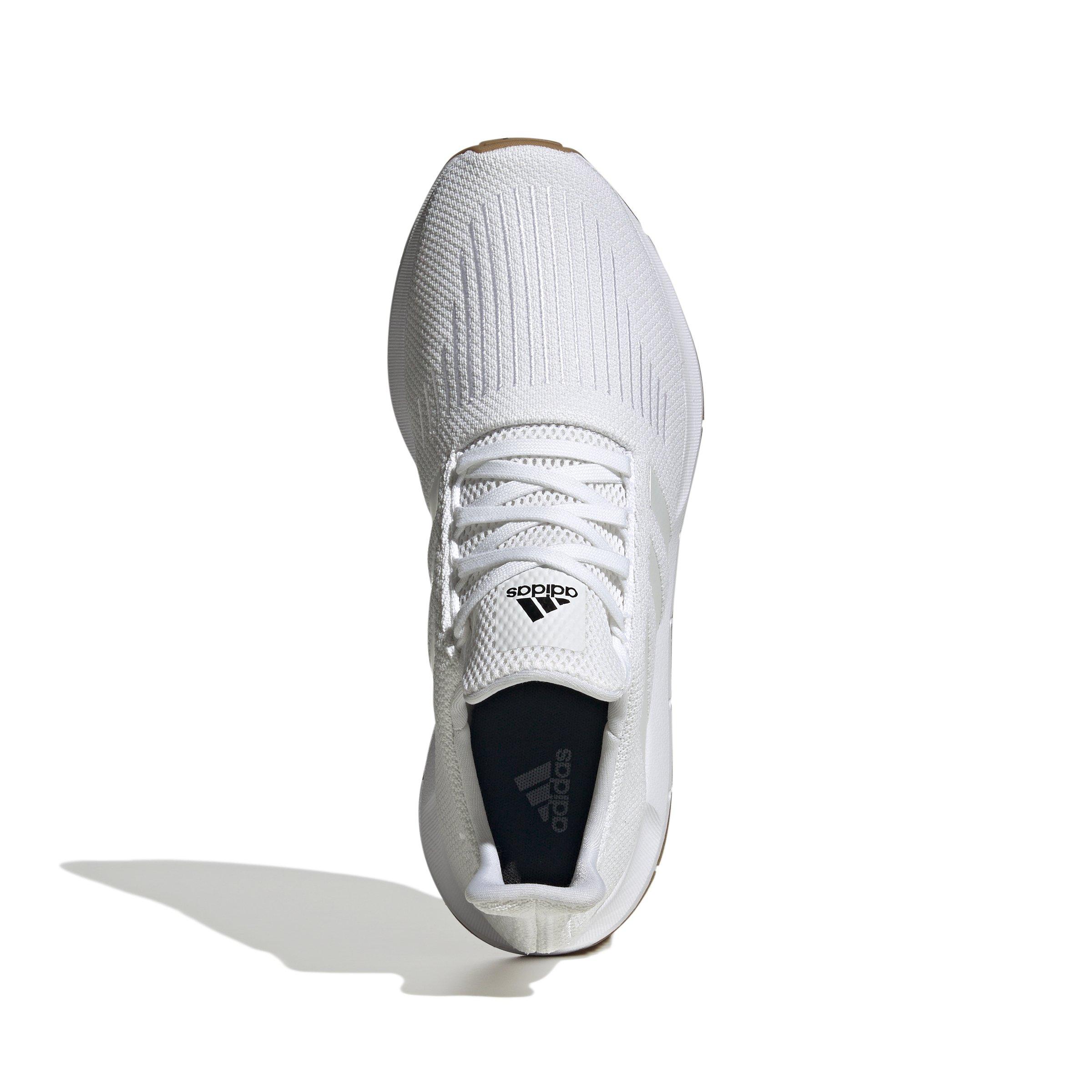 Adidas swift run shoes on sale white