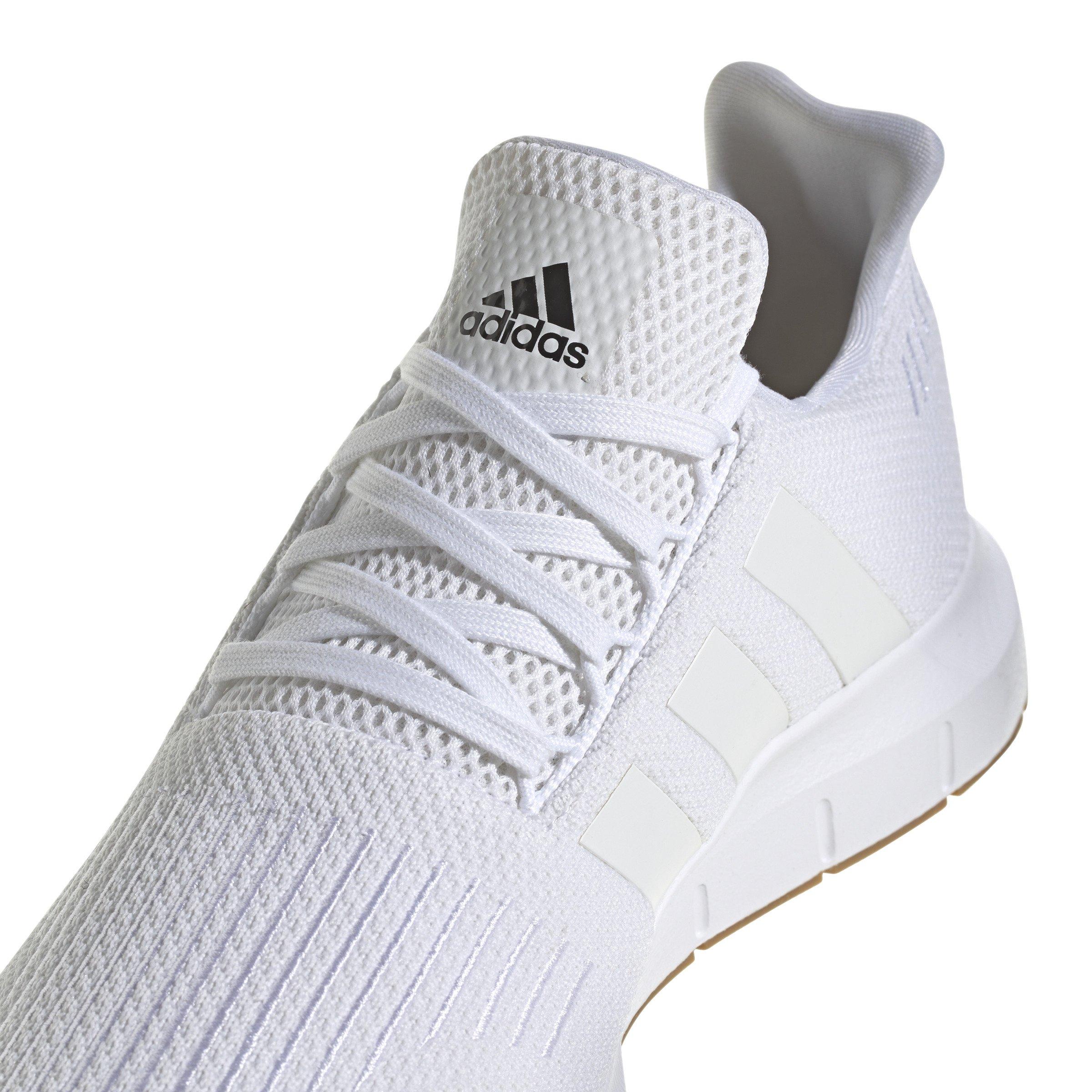 adidas Swift Run 1.0 "Ftwr White/Ftwr White/Core Black" Men's Running Shoe - WHITE/WHITE/BLACK Thumbnail View 8