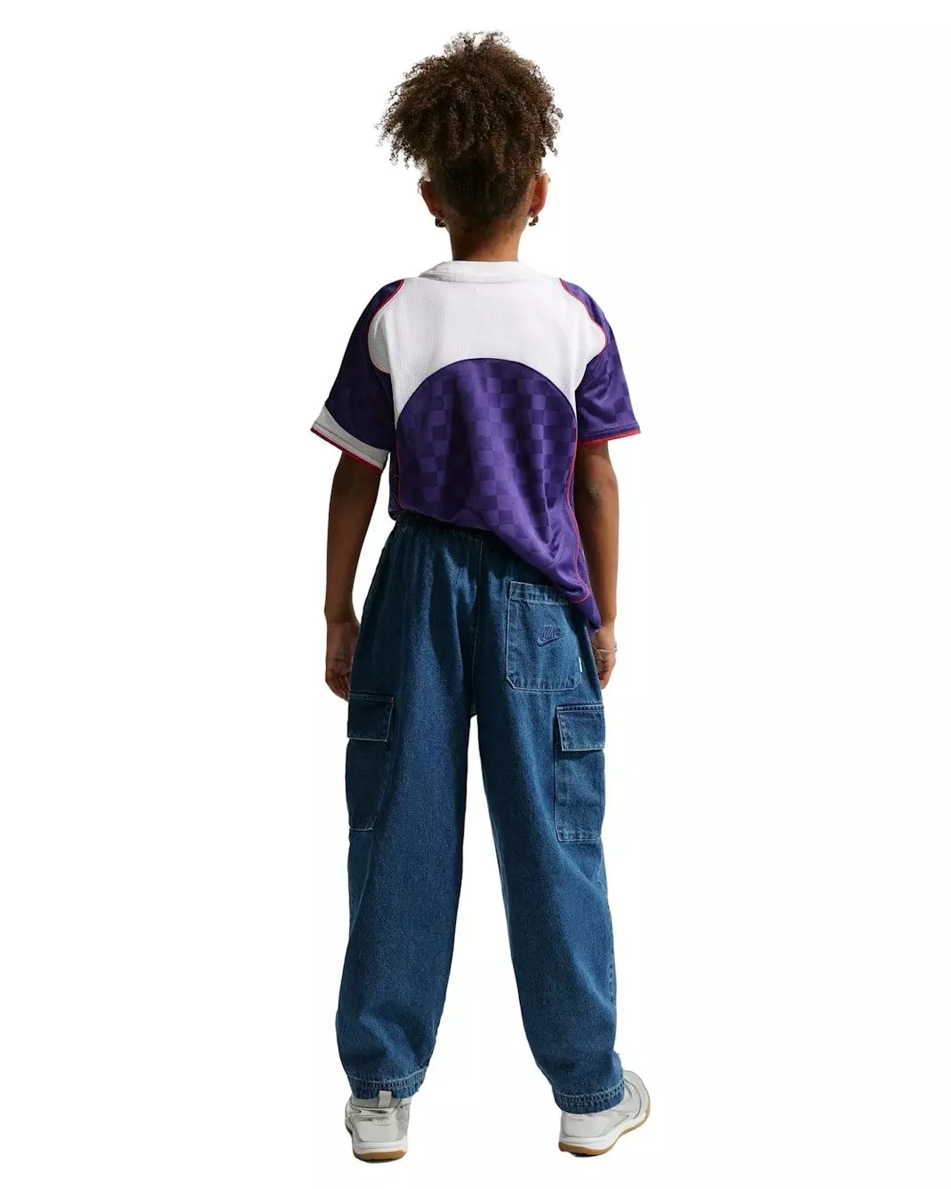 Nike Big Kids' Sportswear Collection Denim Cargo Pants - DENIM