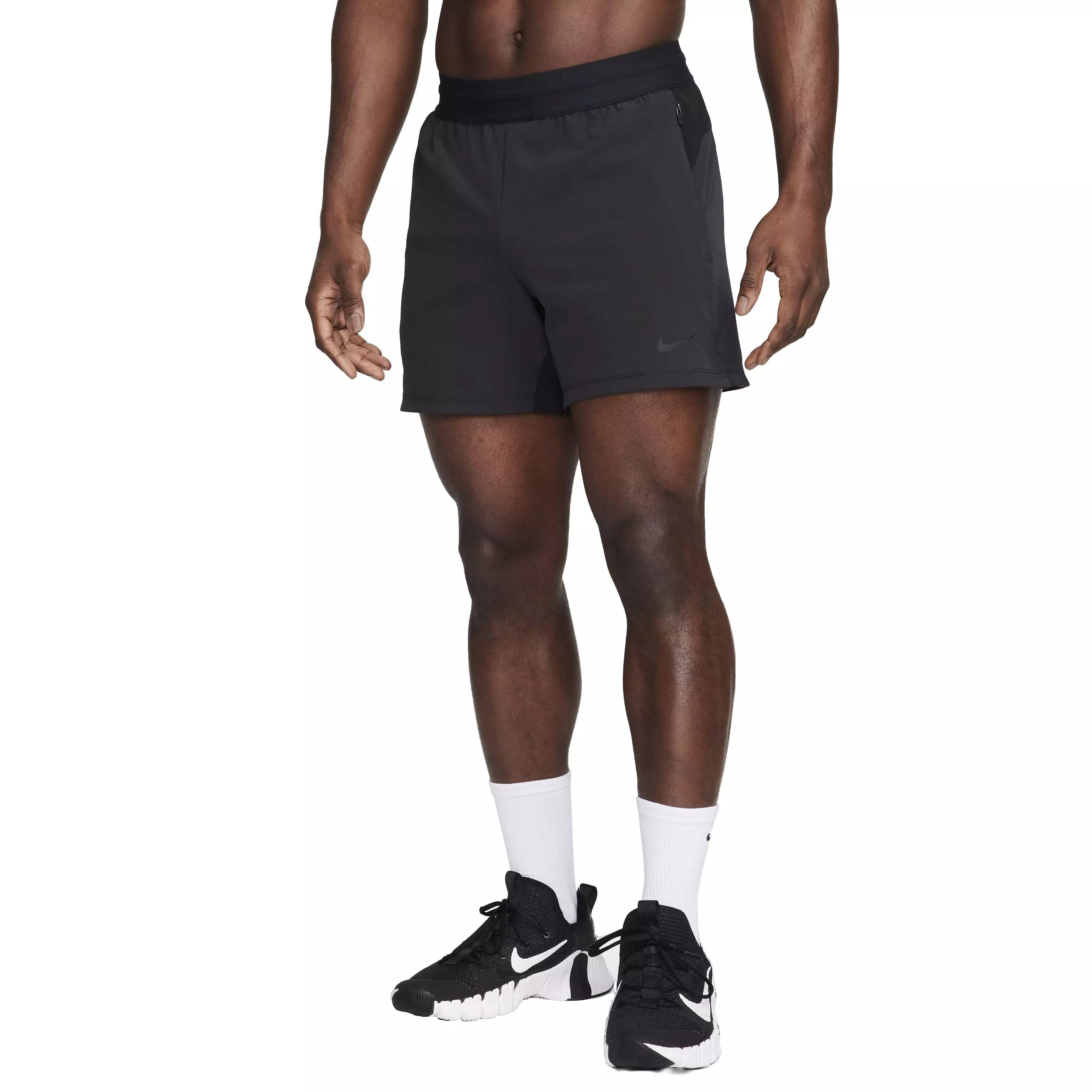 Nike Men's Dri-FIT Flex Rep 4.0 5" Unlined Fitness Shorts - BLACK