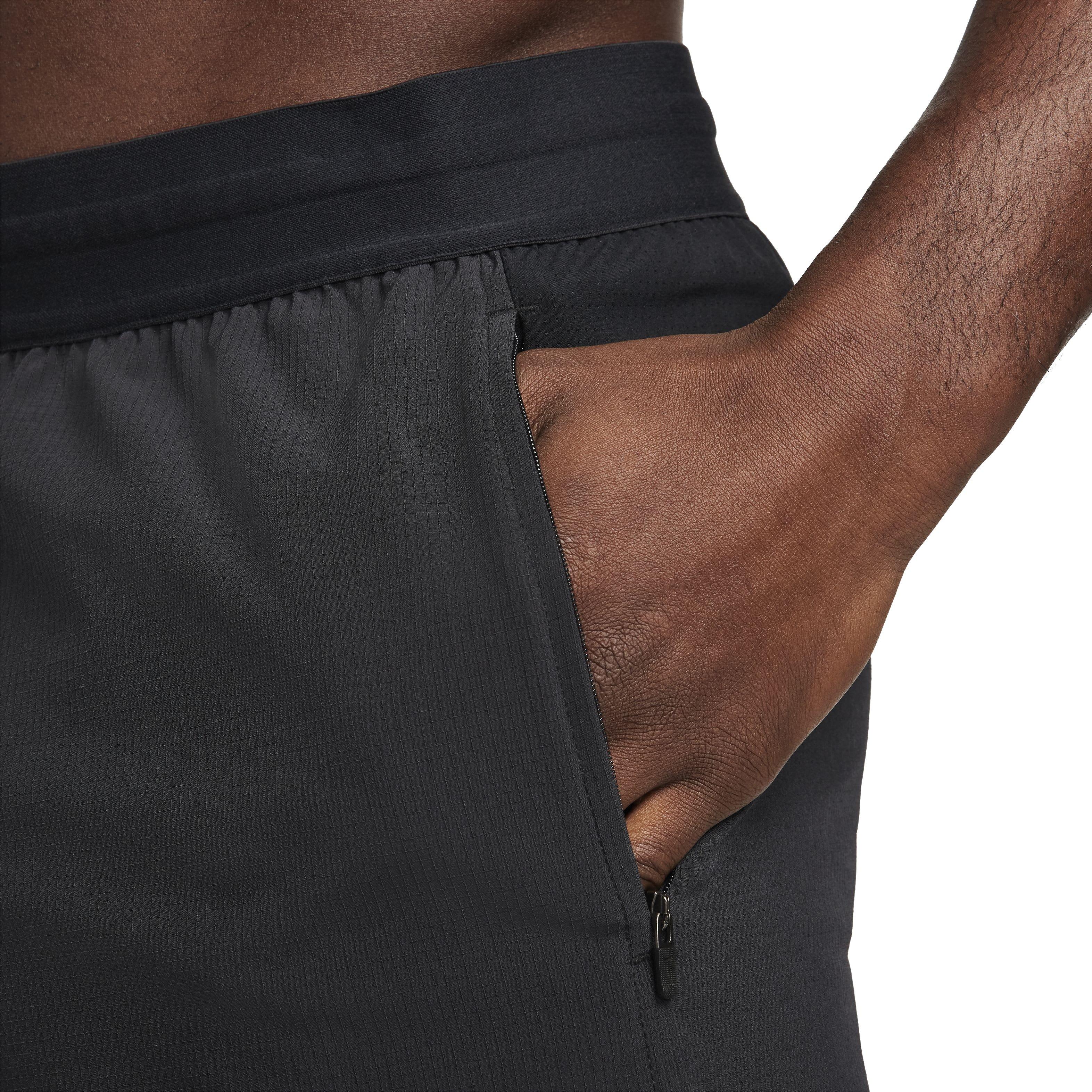Nike Men's Dri-FIT Flex Rep 4.0 5" Unlined Fitness Shorts - BLACK Thumbnail View 5