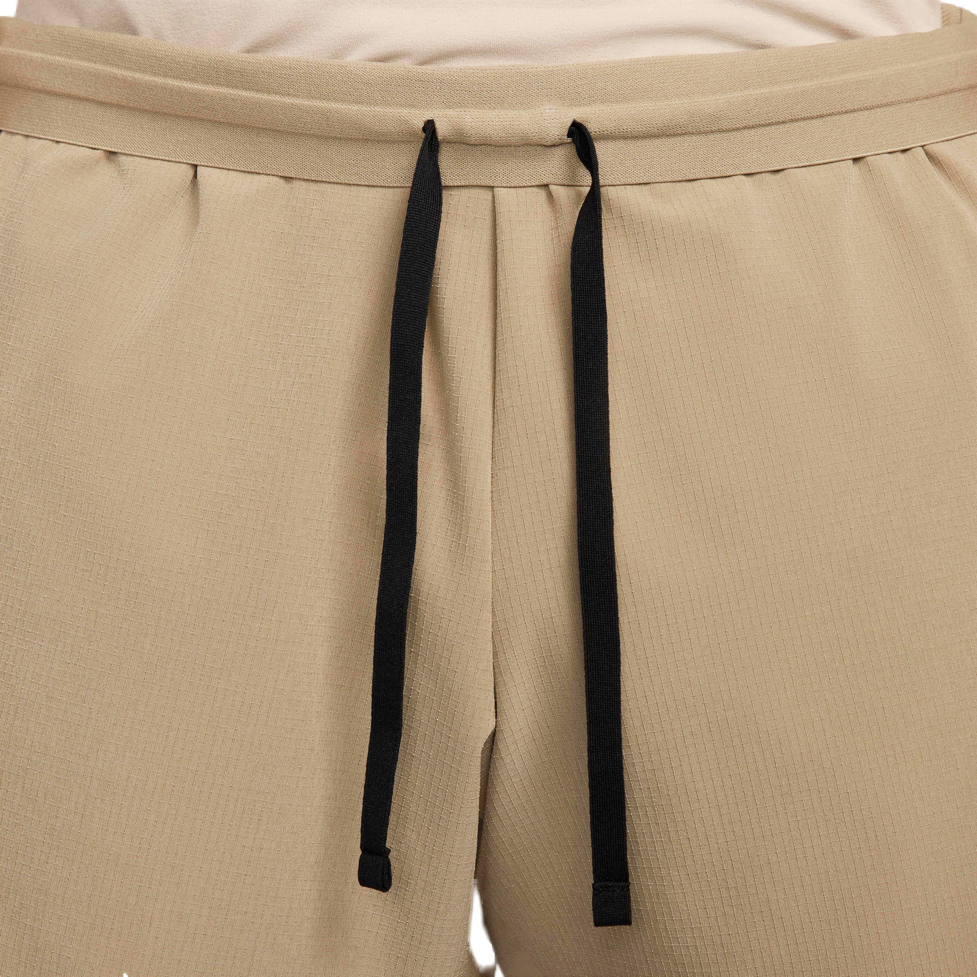 Nike Men's Dri-FIT Flex Rep 4.0 5" Unlined Fitness Shorts - BROWN Thumbnail View 4