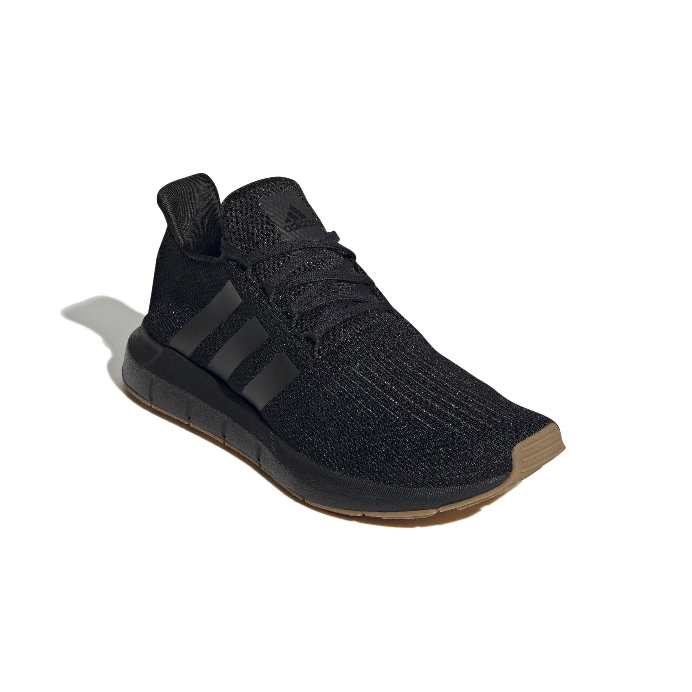 Black adidas sale swift runs