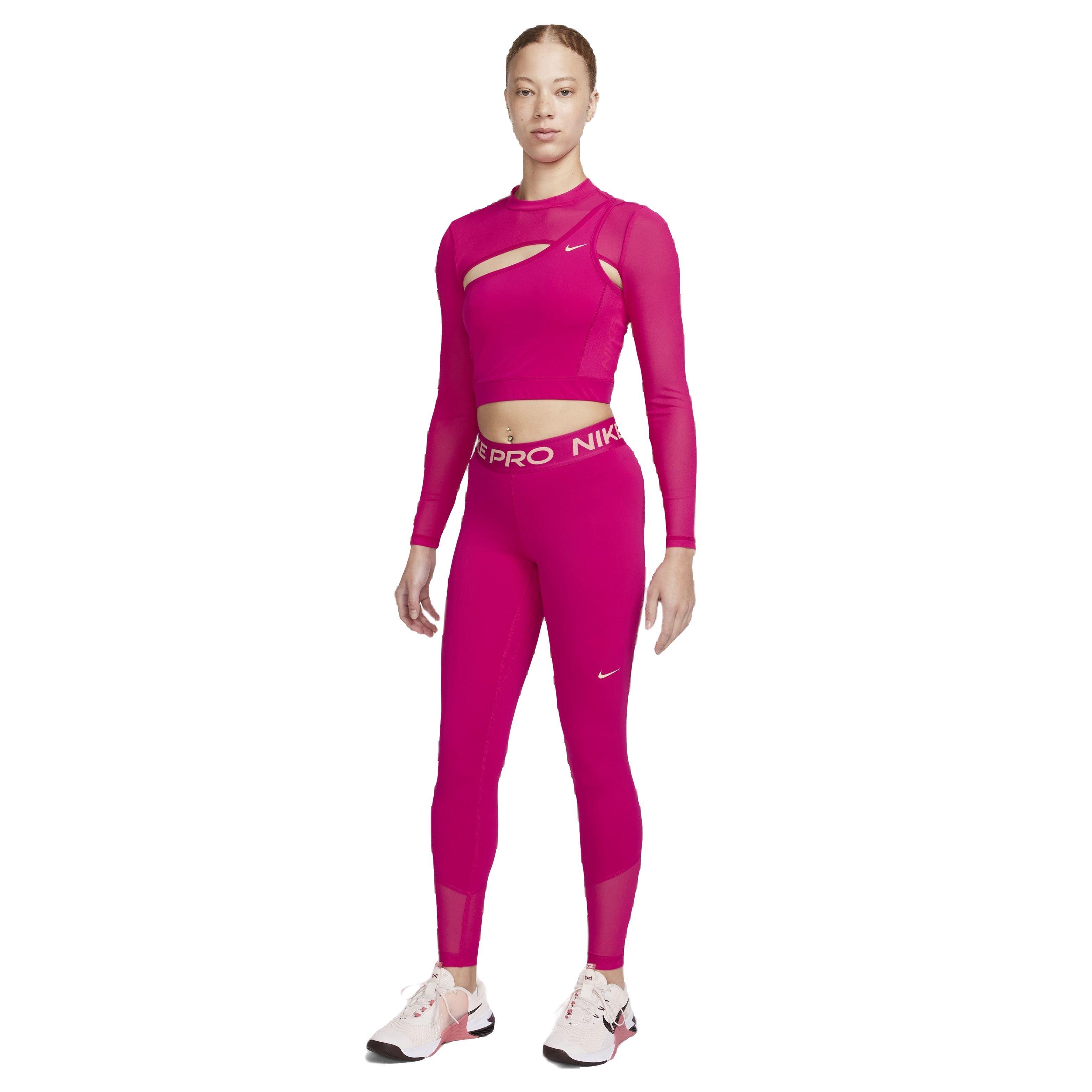 Women's Nike Pro Long-Sleeve Crop Top