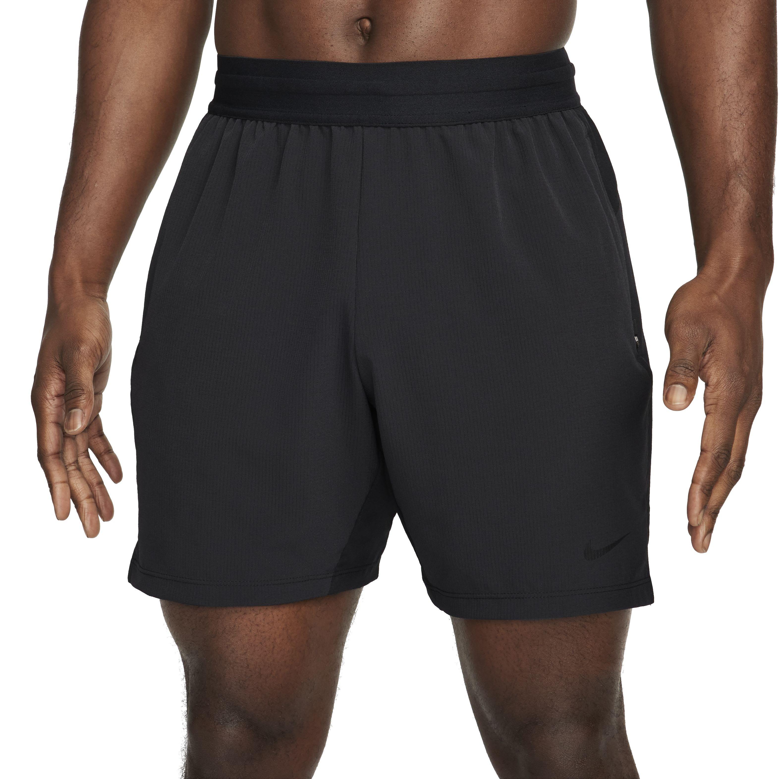 Nike Men's Dri-FIT Flex Rep 4.0 7" Unlined Fitness Shorts - BLACK Thumbnail View 1