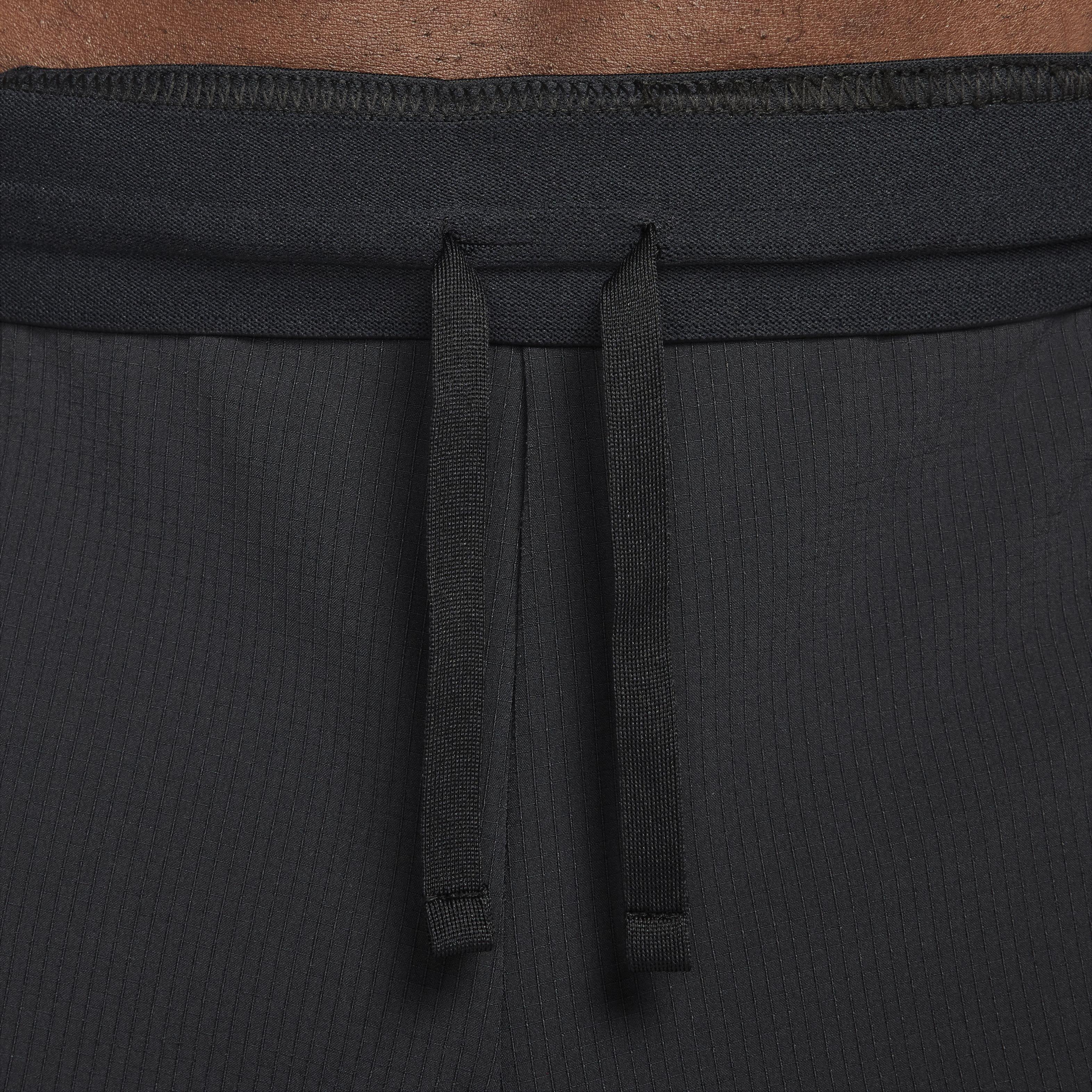 Nike Men's Dri-FIT Flex Rep 4.0 7" Unlined Fitness Shorts - BLACK Thumbnail View 4
