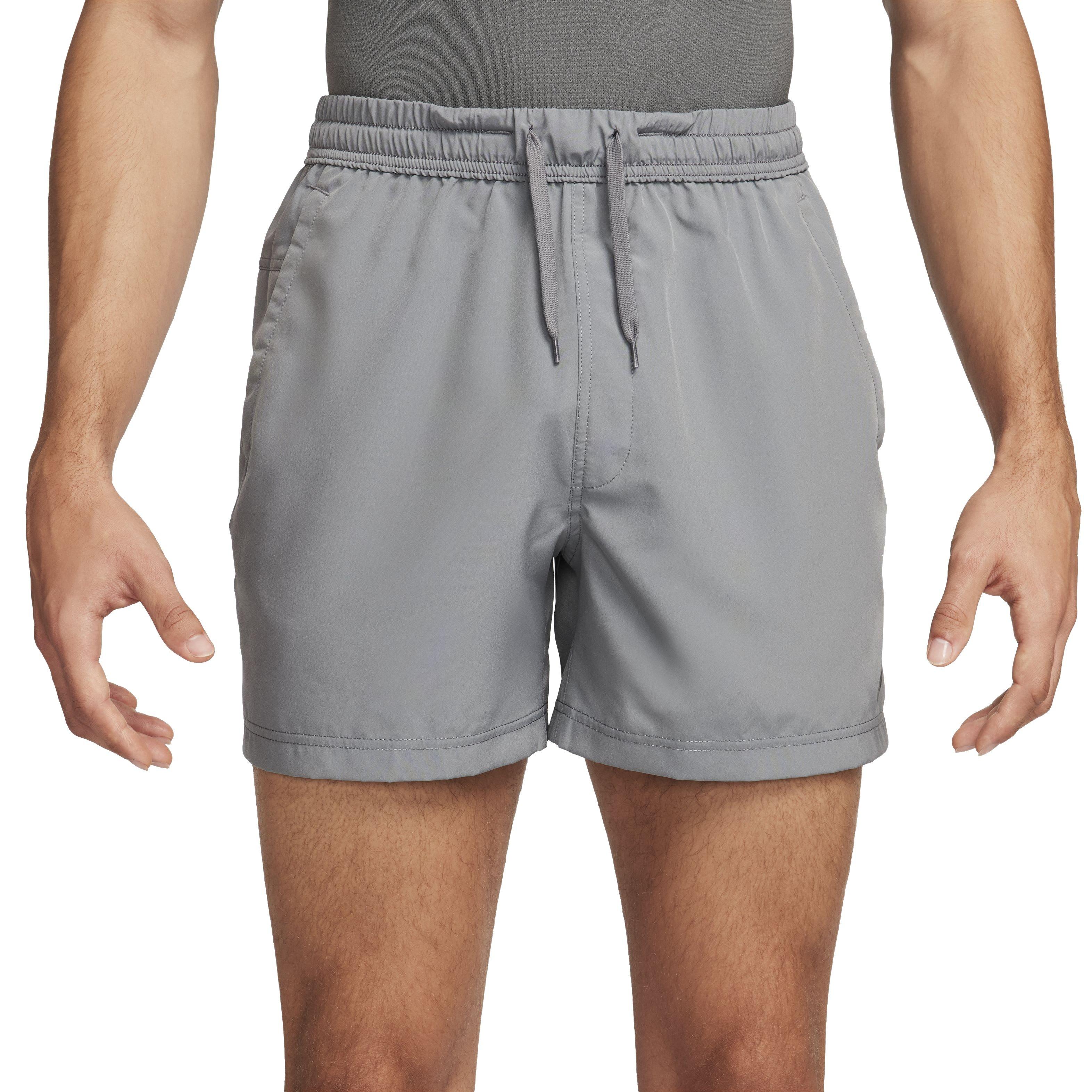 Nike Men's Dri-FIT Form 5" Unlined Versatile Shorts - GREY Thumbnail View 1
