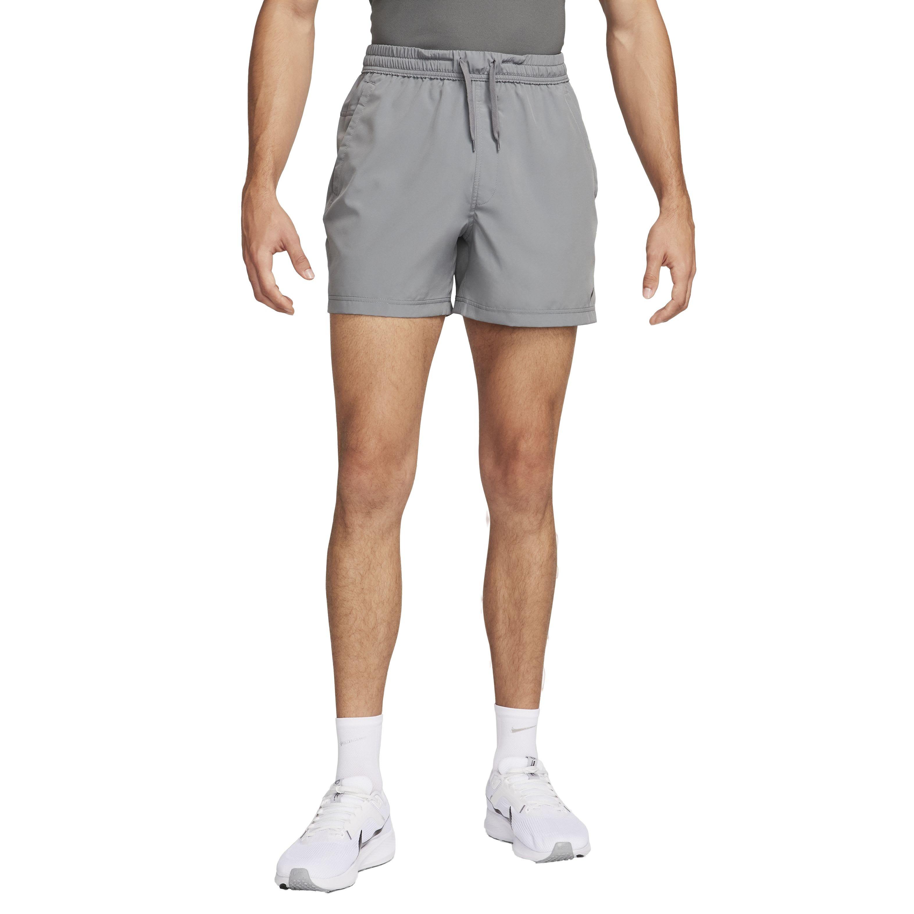 Nike Men's Dri-FIT Form 5" Unlined Versatile Shorts - GREY Thumbnail View 3