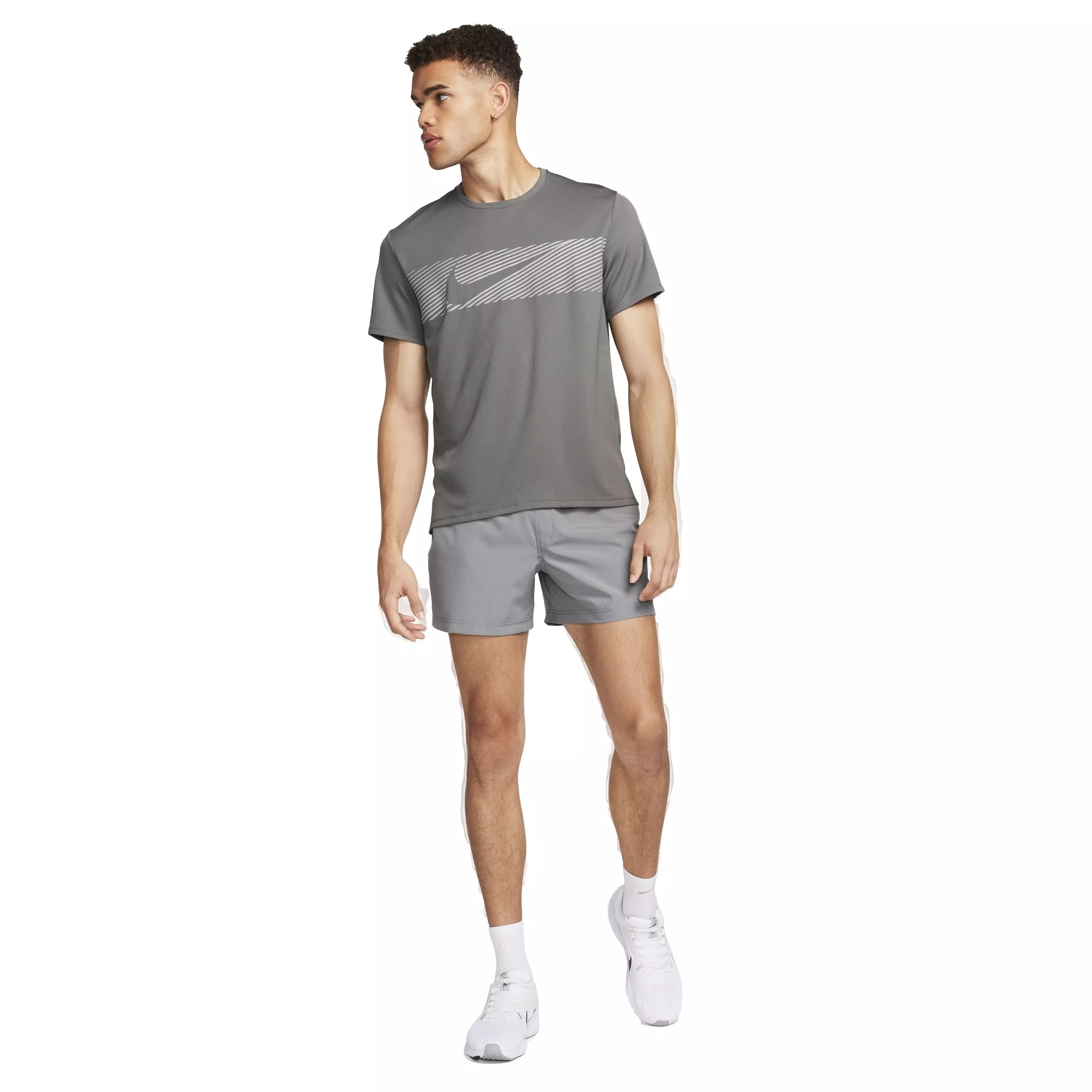 Nike Men's Dri-FIT Form 5" Unlined Versatile Shorts - GREY