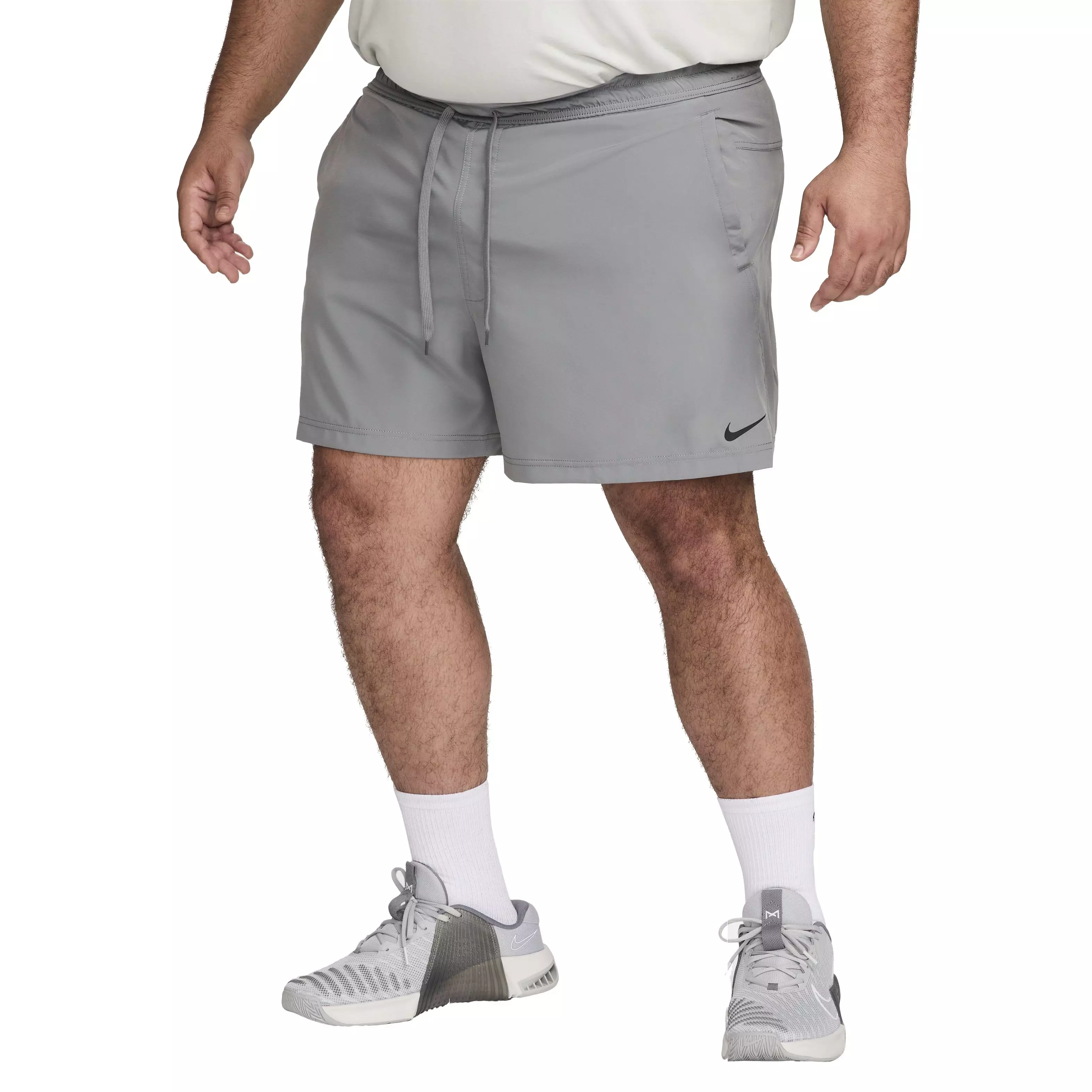 Nike Men's Dri-FIT Form 5" Unlined Versatile Shorts - GREY