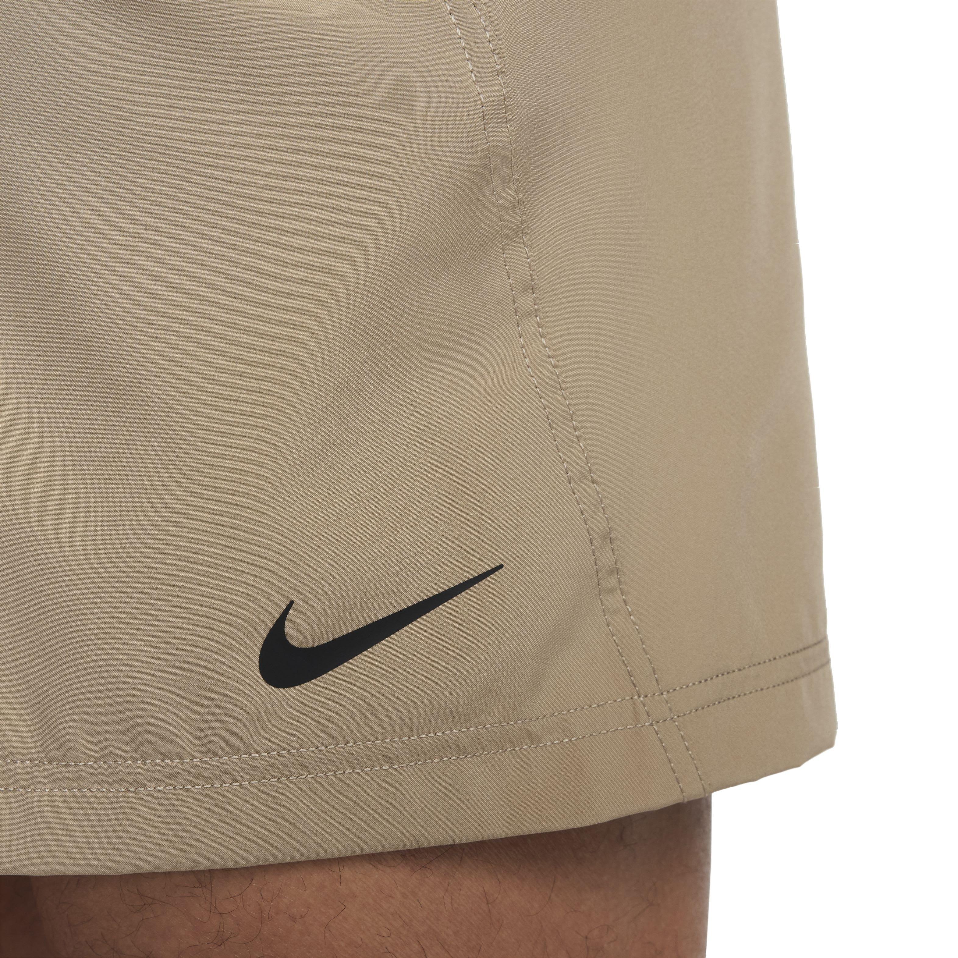 Nike Men's Dri-FIT Form 5" Unlined Versatile Shorts - BROWN Thumbnail View 5