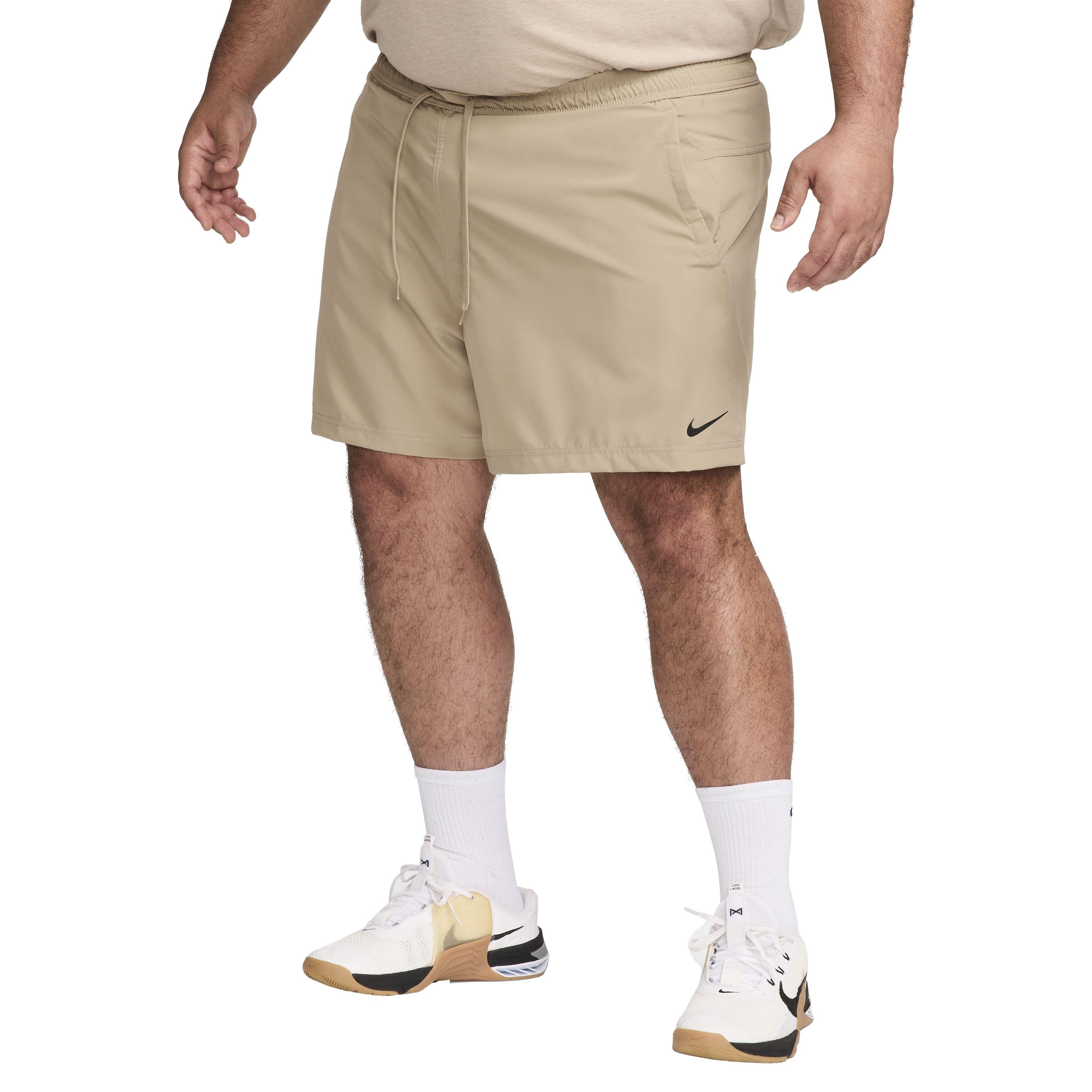 Nike Men's Dri-FIT Form 5" Unlined Versatile Shorts - BROWN Thumbnail View 7