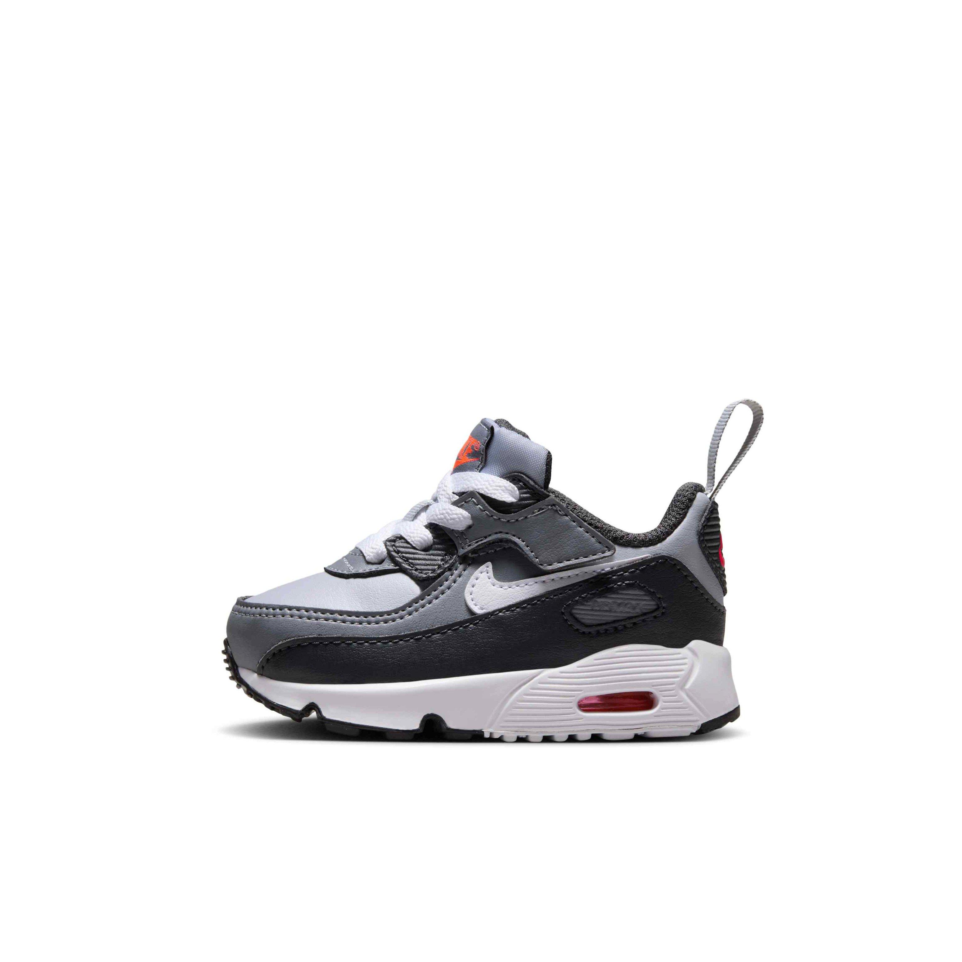 Nike Air Max 90 EasyOn Infant Boys' "Wolf Grey/Cool Grey/Anthracite/White" Shoe