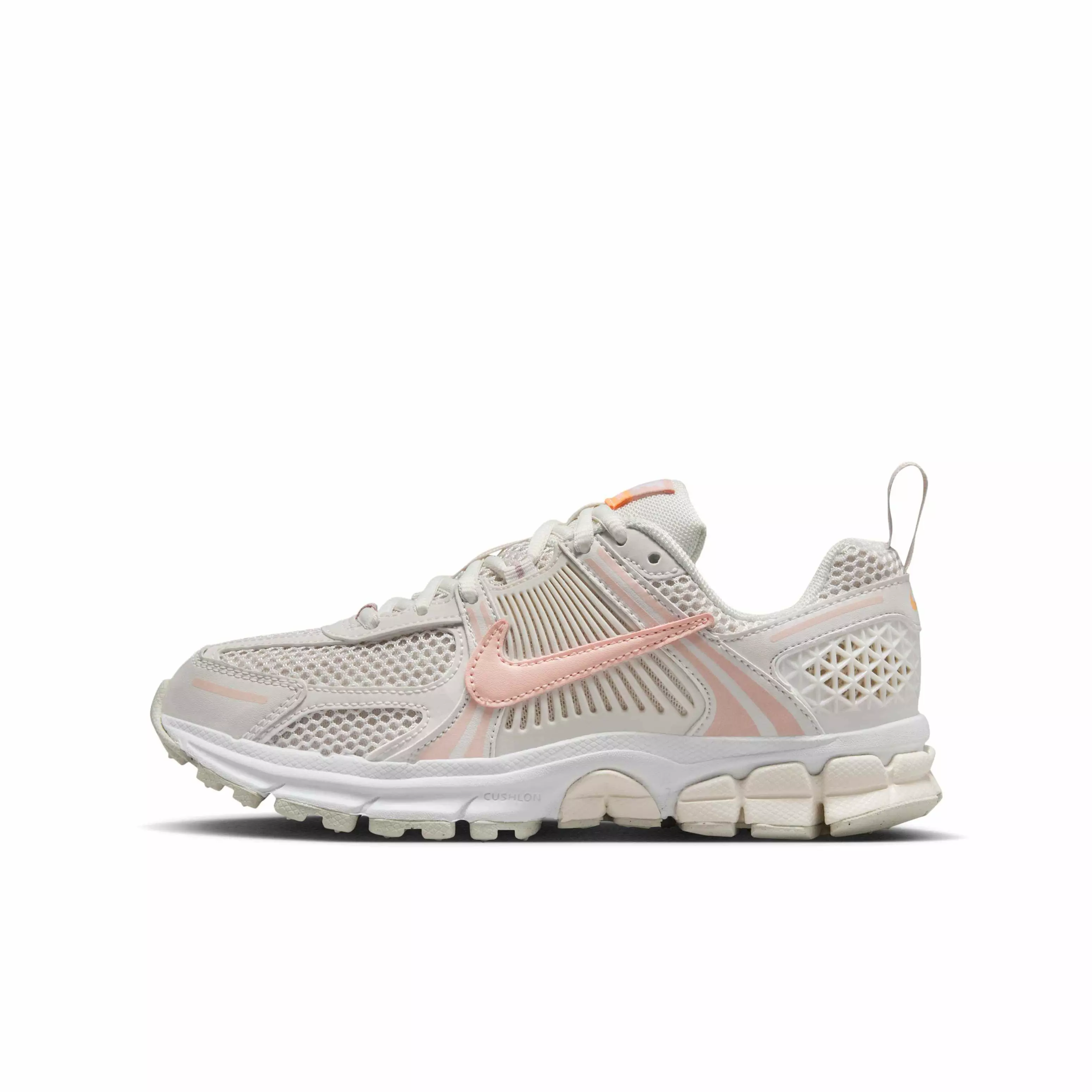 Nike Vomero 5 "Phantom/Light Orewood Brown/White/Echo Pink" Grade School Girls' Shoe - PHANTOM/LT BROWN/WHITE/PINK