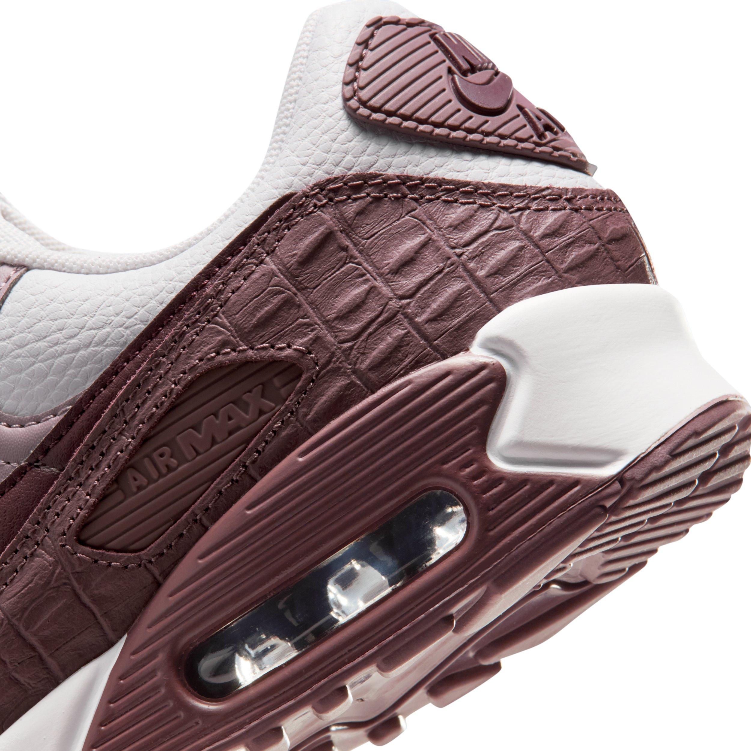 Nike Air Max 90 "Tattoo/Light Violet Ore/White/Burgundy Crush" Women's Shoe - TATTOO/LT VIOLET/WHITE/BURGUNDY Thumbnail View 8